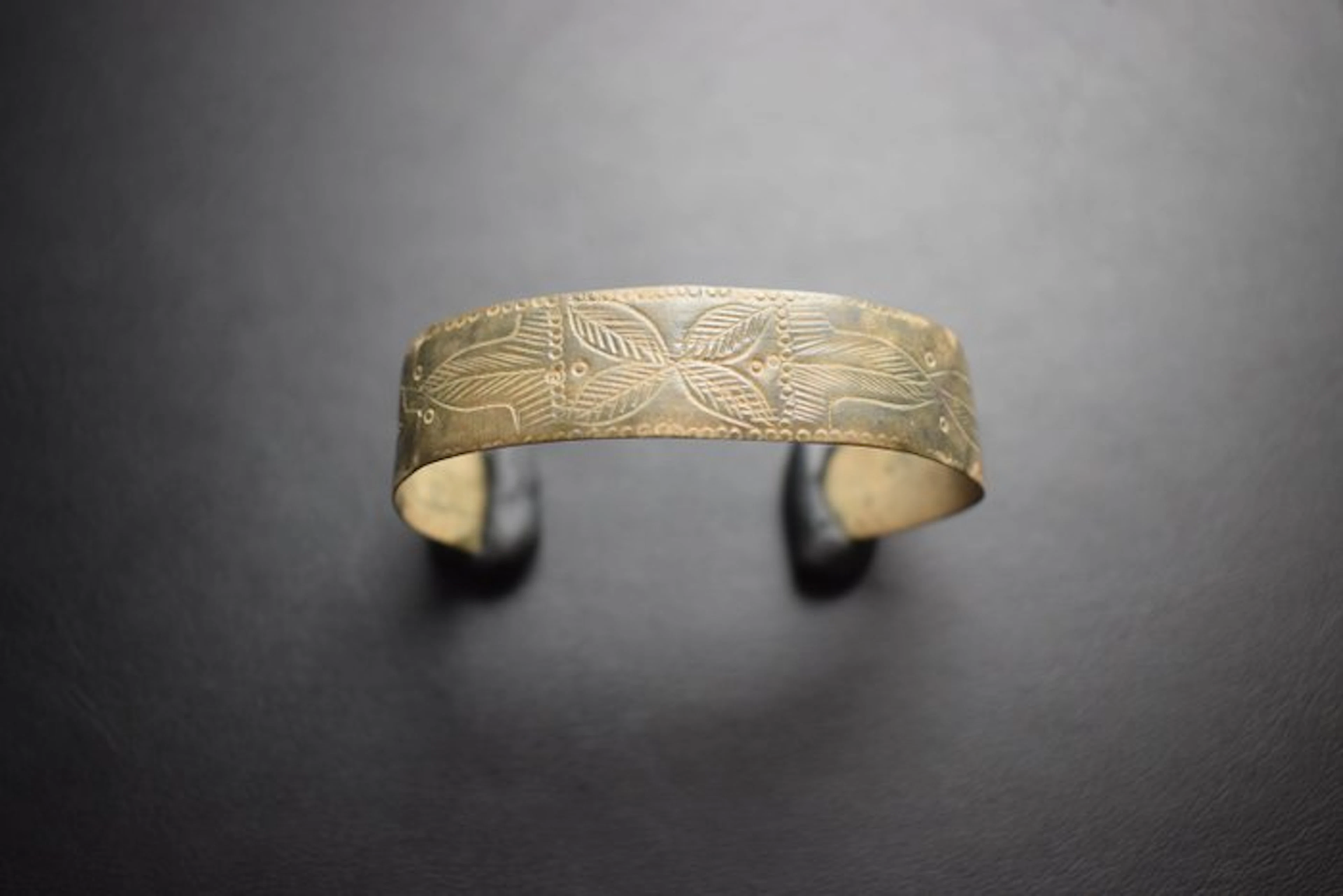 Byzantine Bronze Byzantine Bronze Bracelet with Elaborate...