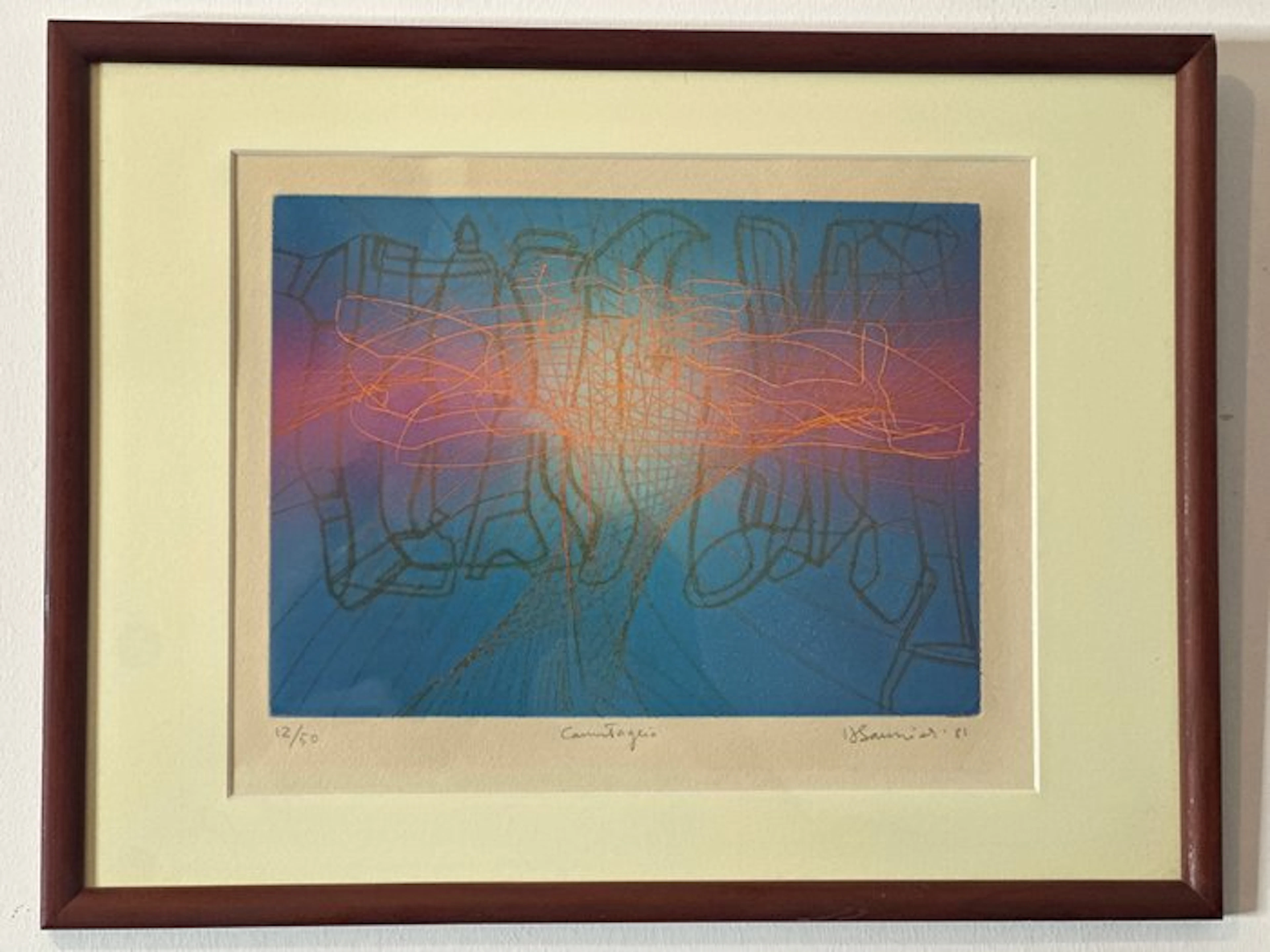 Hector Saunier - (1936-2024) - Contretaglio - Gravure...