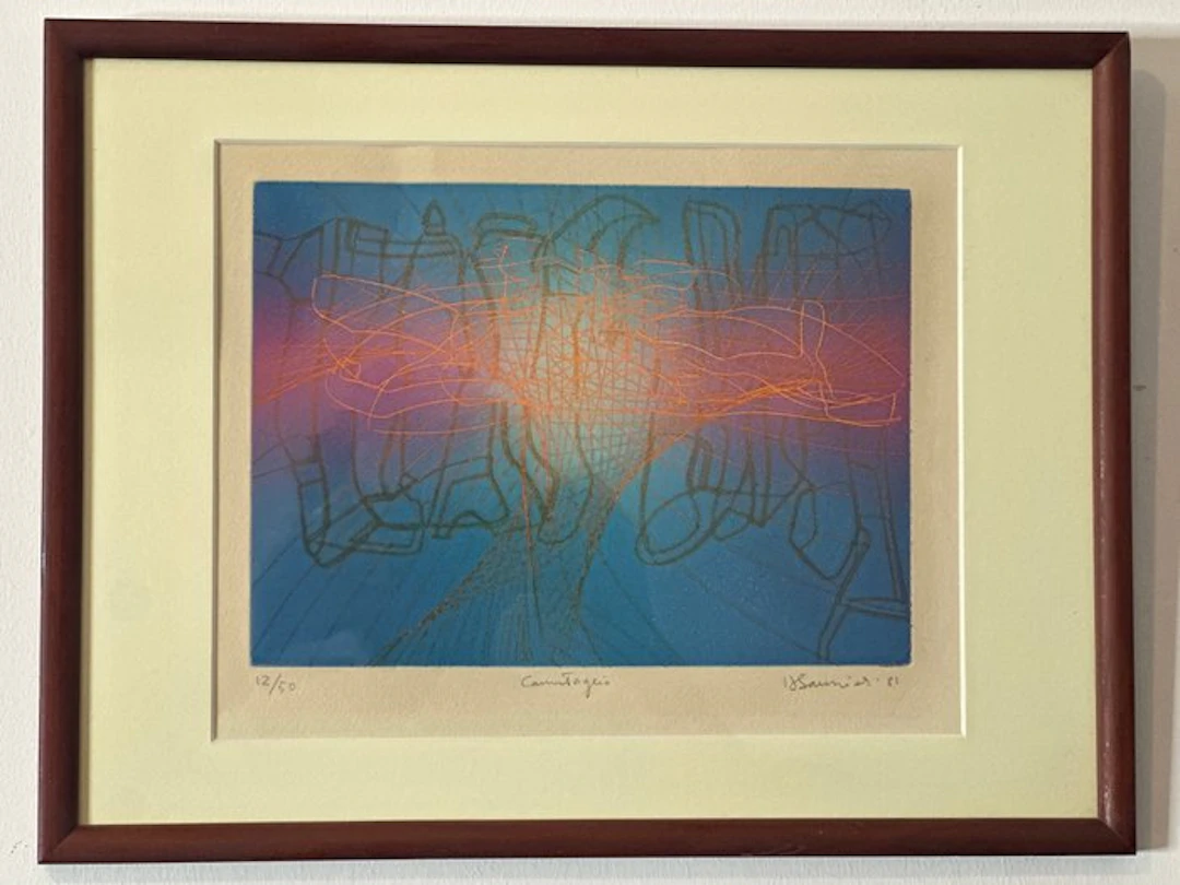 Hector Saunier - (1936-2024) - Contretaglio - Gravure...