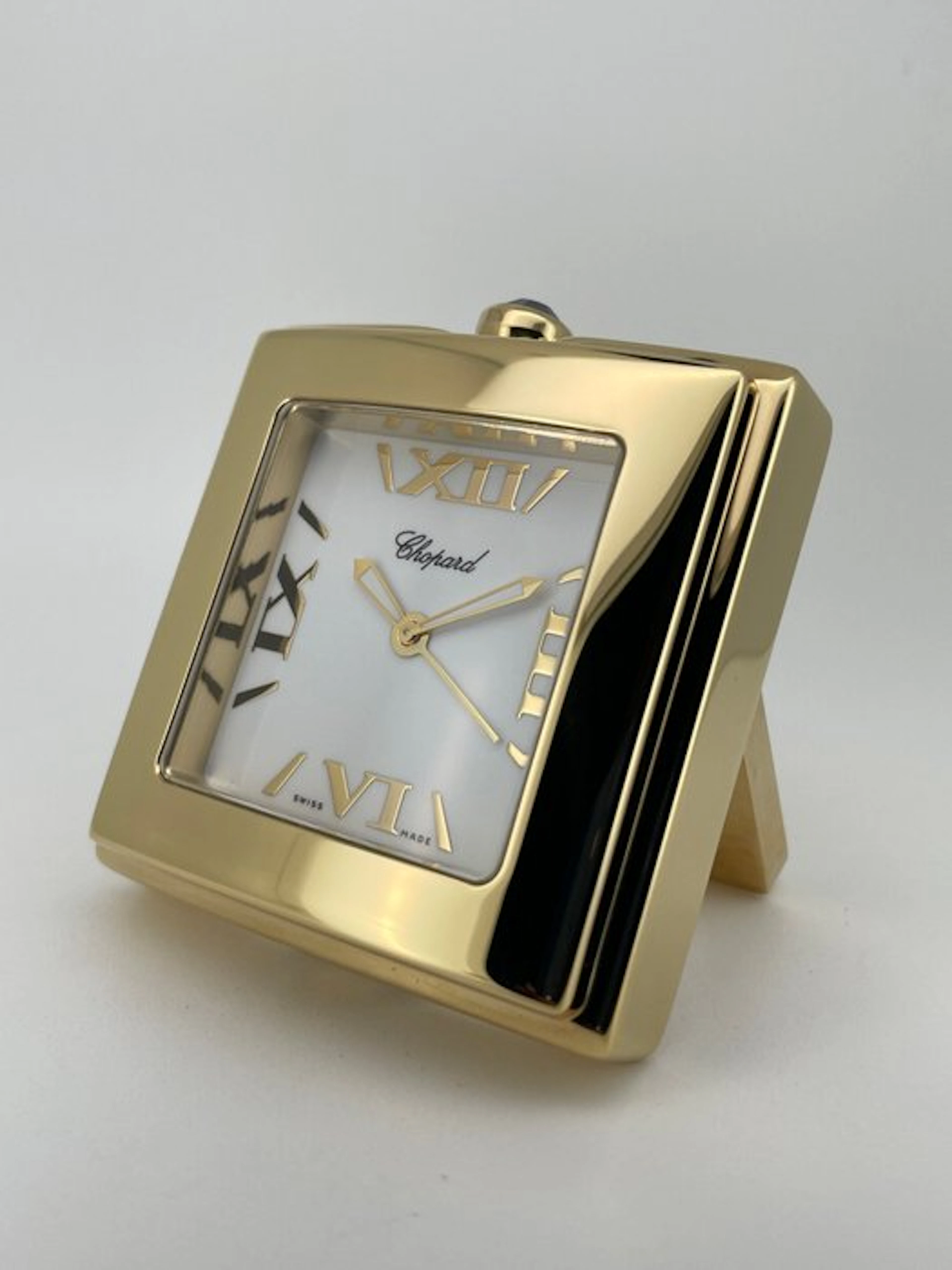 Table clock - Chopard - Contemporary Steel