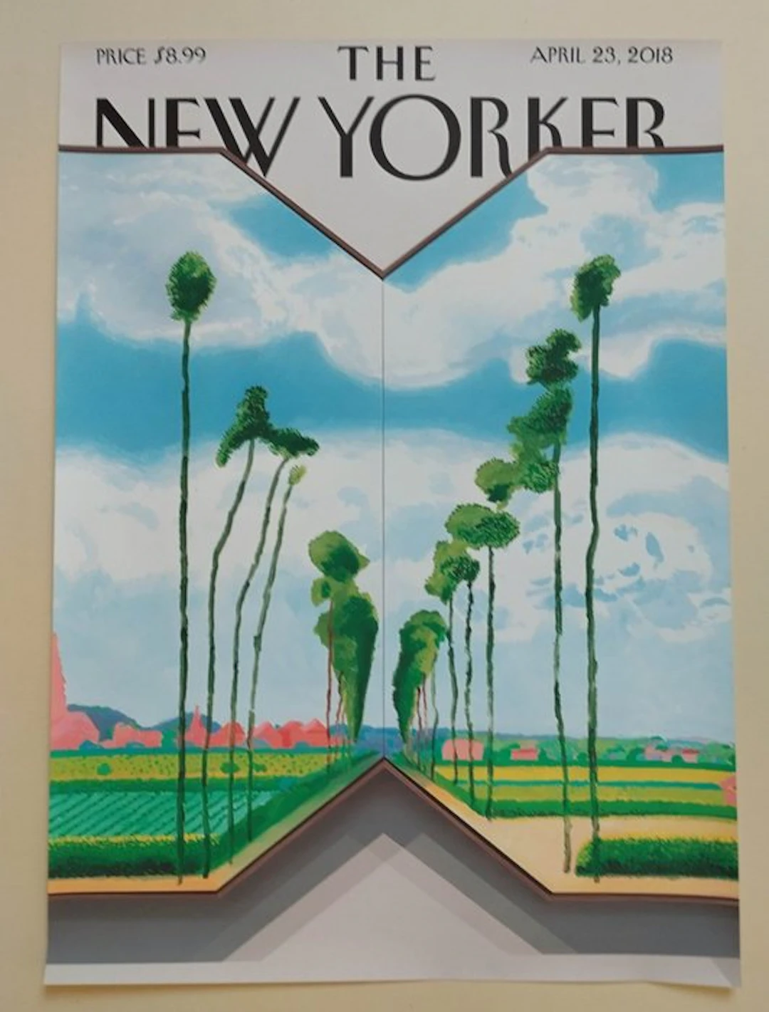 David Hockney - The Road - The New Yorker 2018 - 2010s