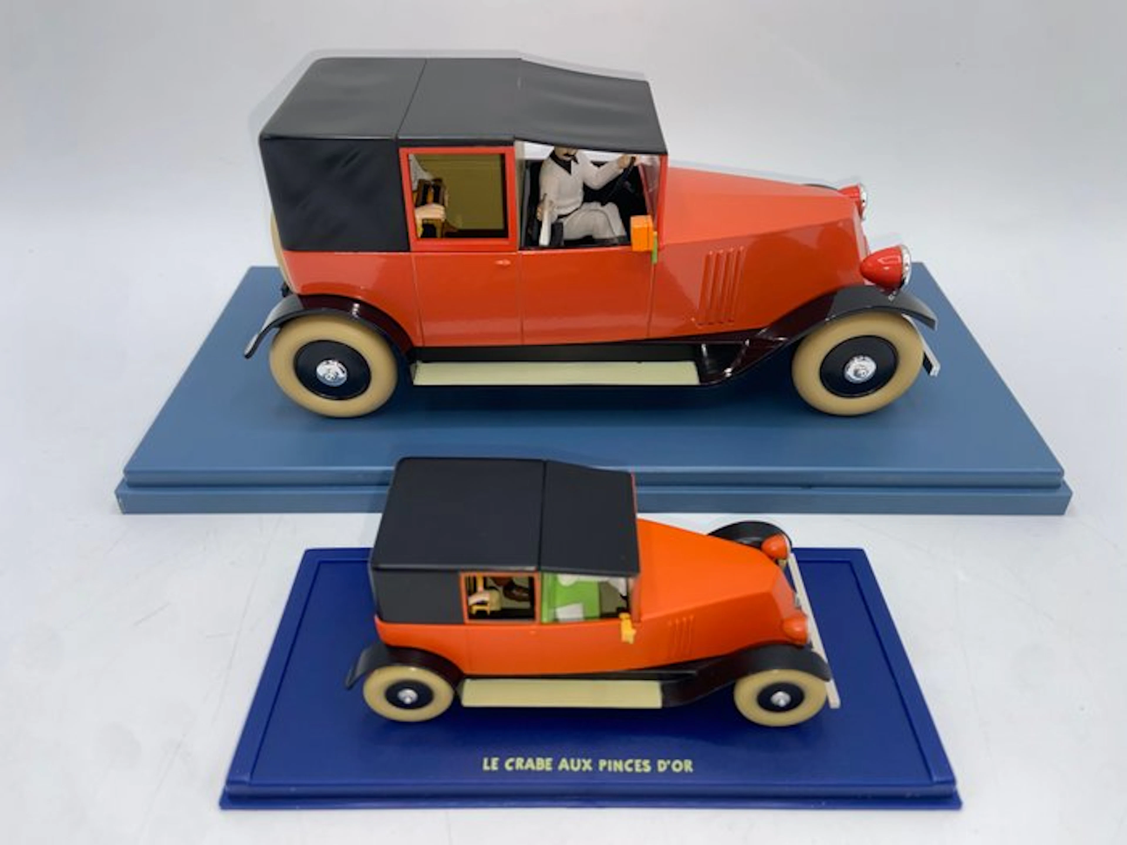 Atlas 1:24 - Model car (2) - Tintin – The Red Taxi...