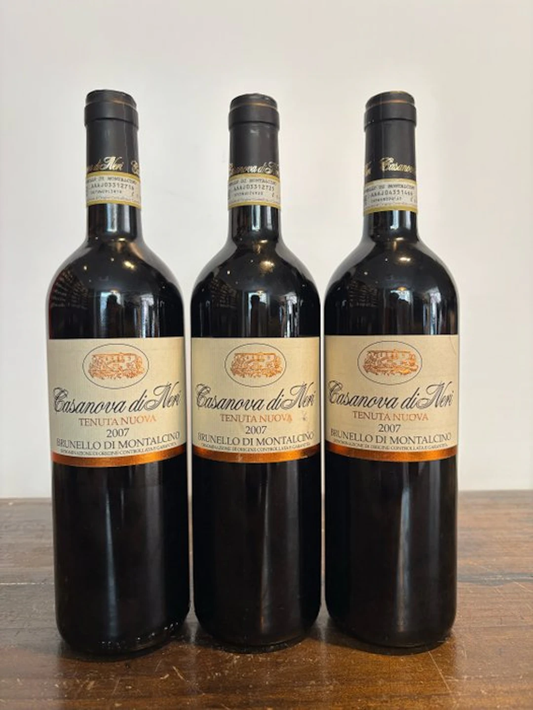 2007 Casanova di Neri, Tenuta Nuova - Brunello di Montalcino - 3 Bottles