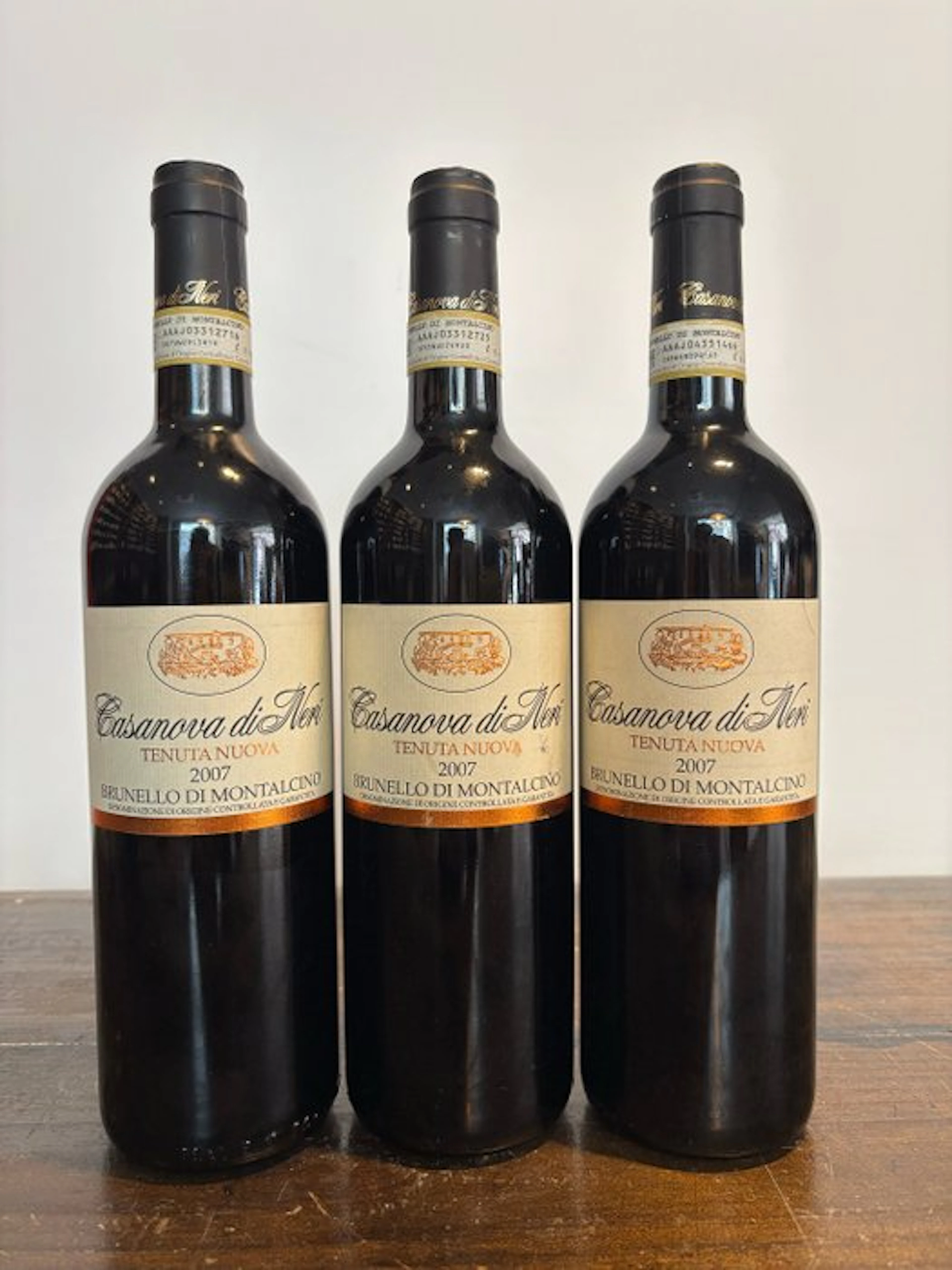 2007 Casanova di Neri, Tenuta Nuova - Brunello di Montalcino - 3 Bottles