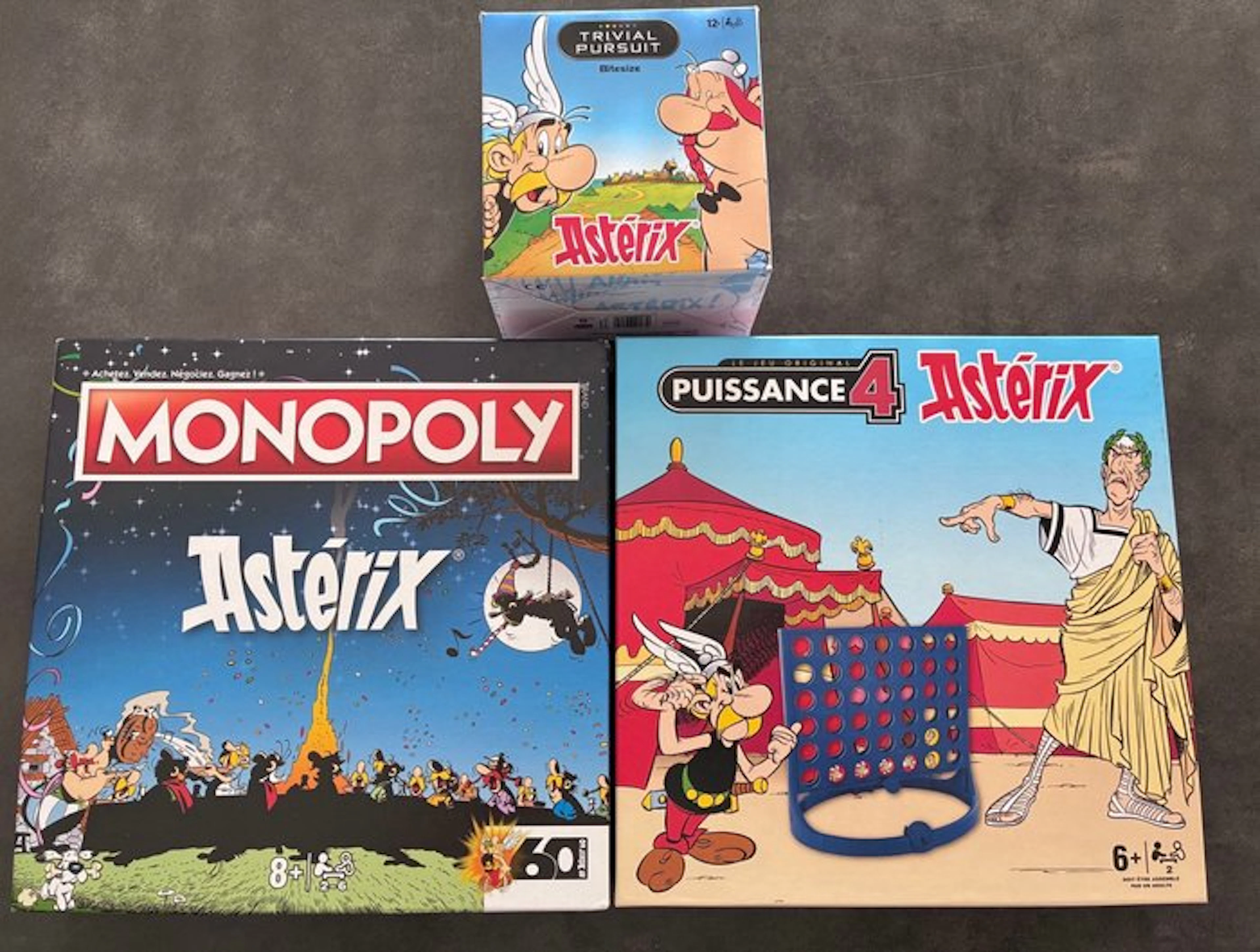 Asterix - 3 board games - Hasbro