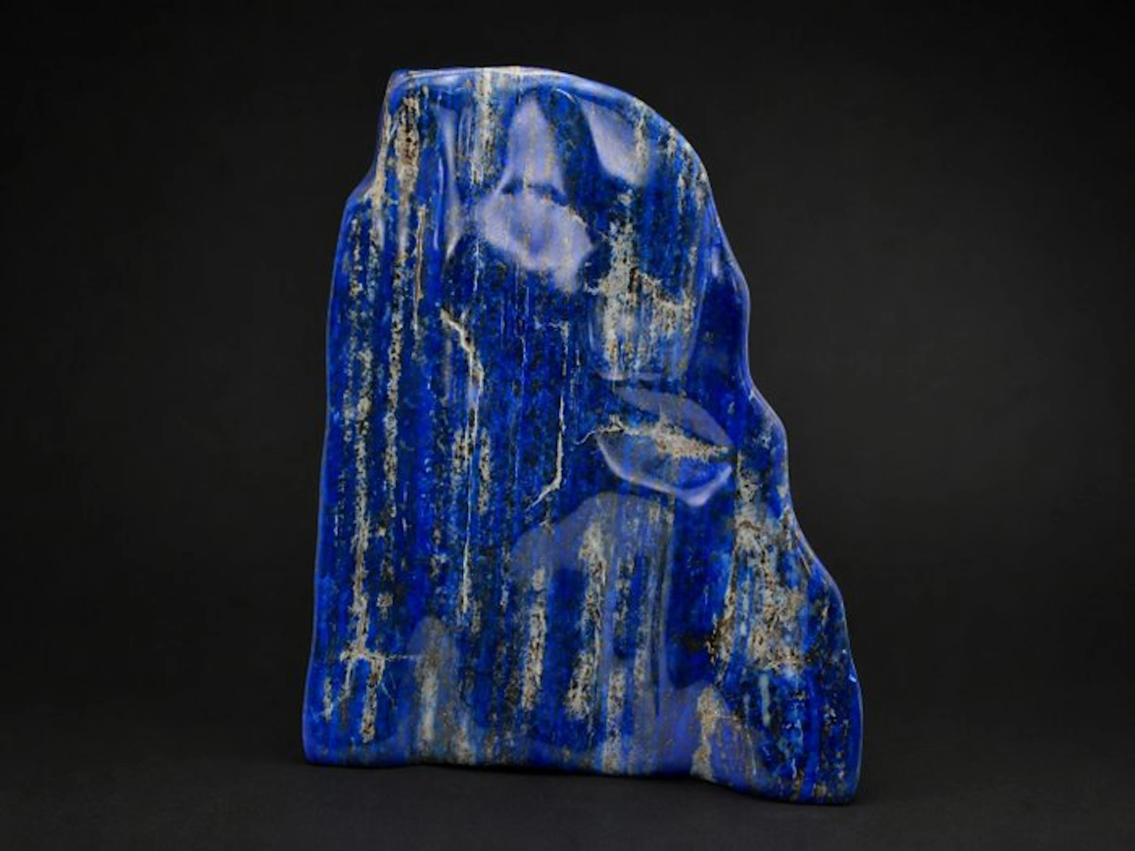 Beautiful Abstract Lapis Lazuli Freeform Object – Deep...