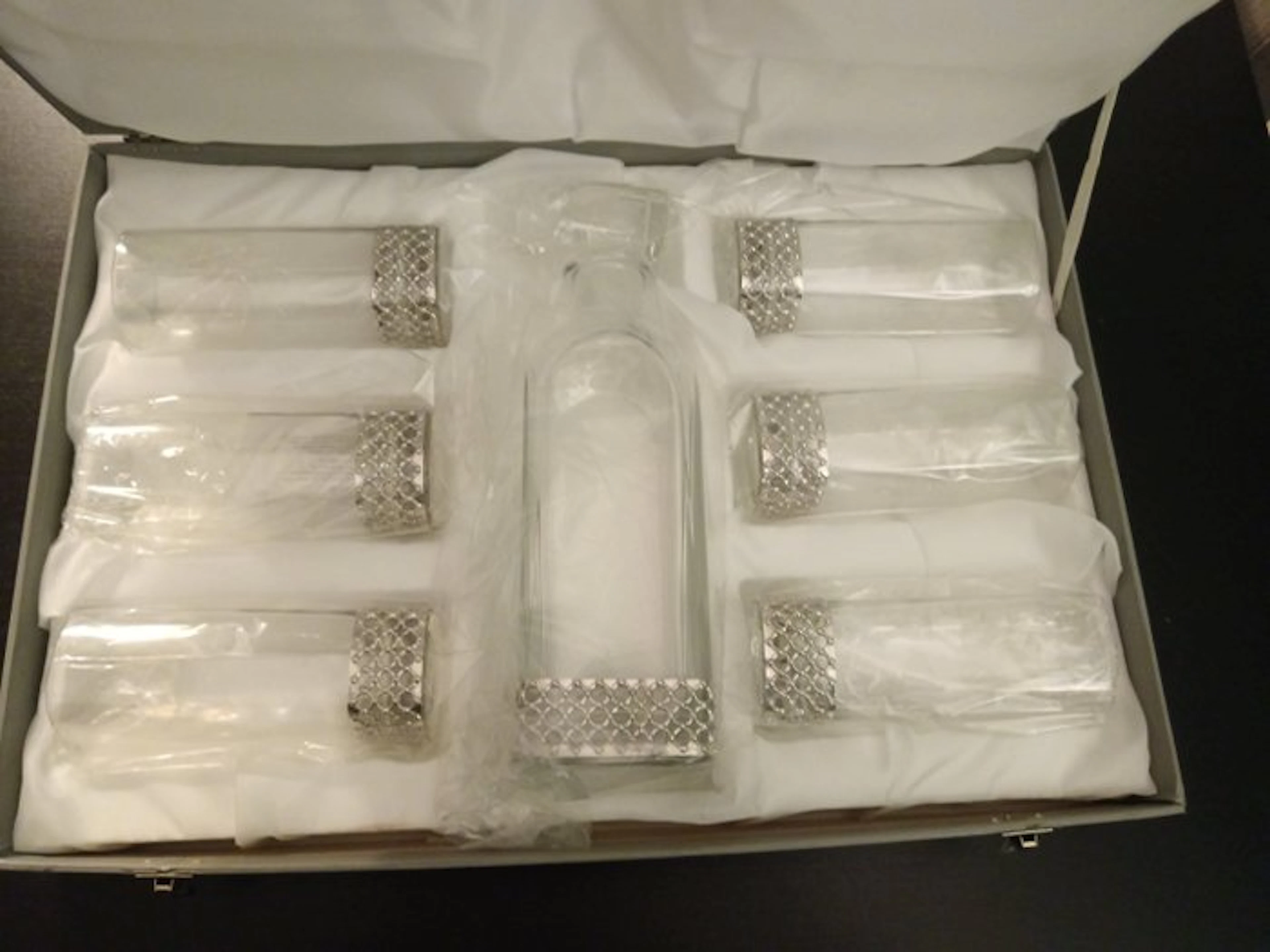 Drinking set for 6 (7) - .925 silver