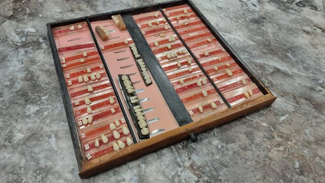Medical equipment - Porcelain, Wood
