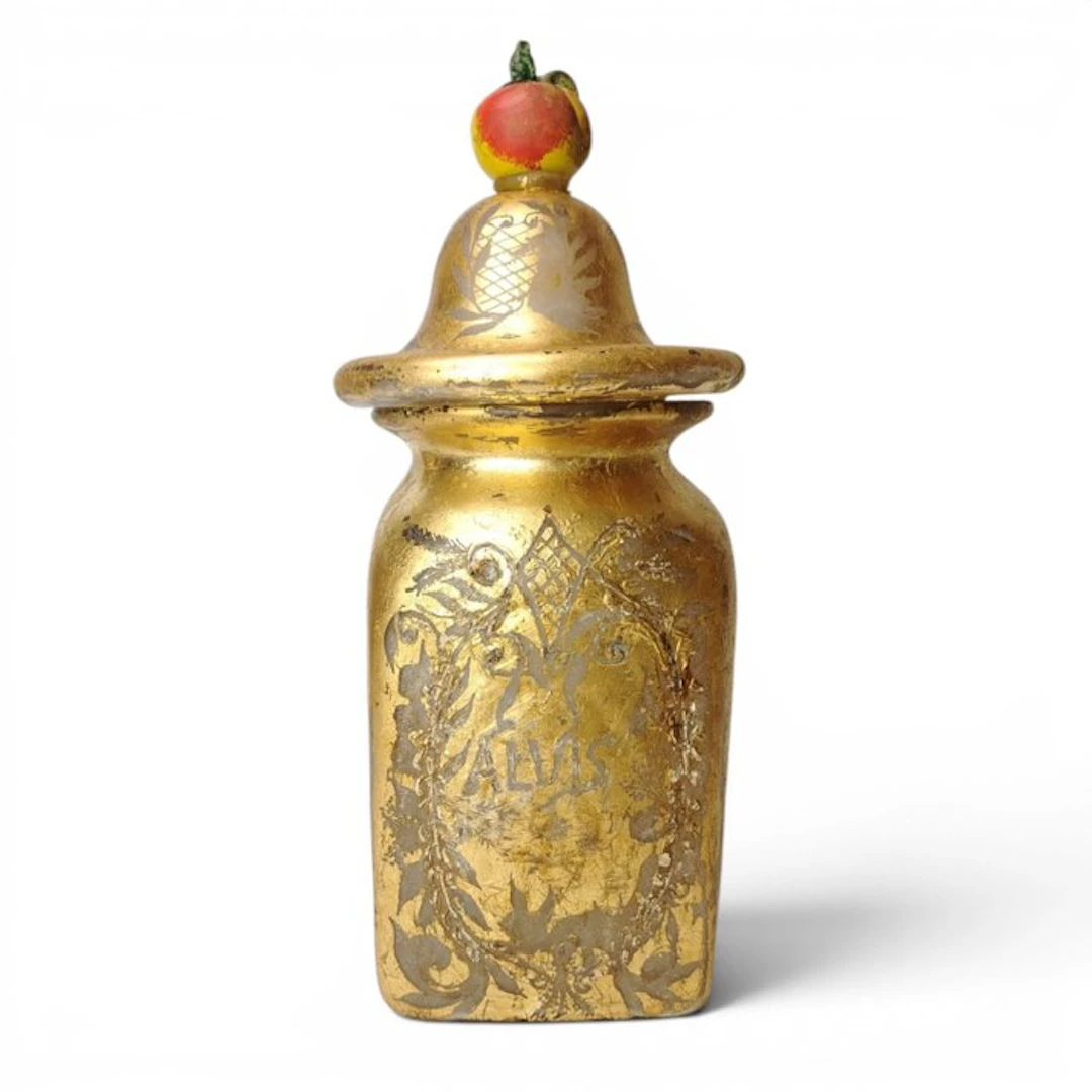 Vase - Murano glass - Murano vase in 24 kt gold