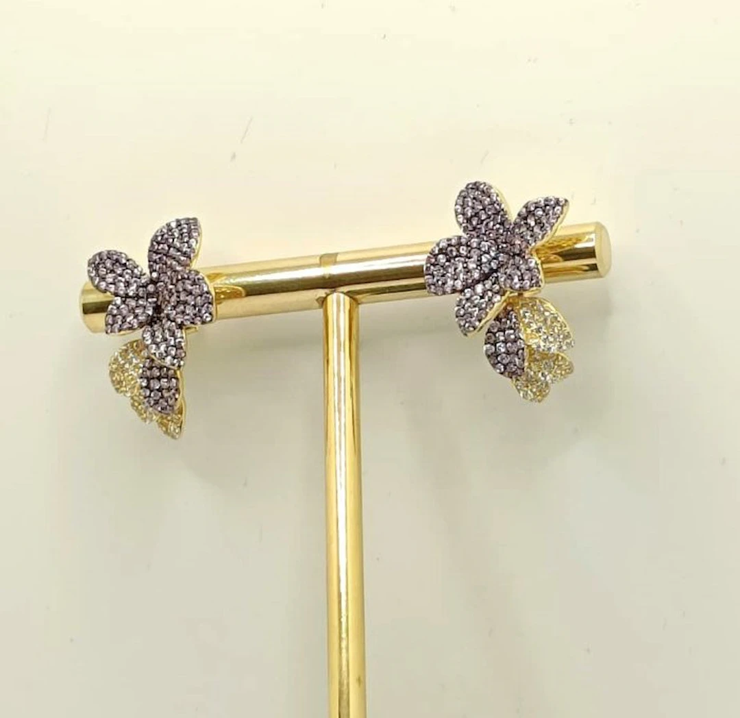 No reserve price - Earrings Silver Amethyst