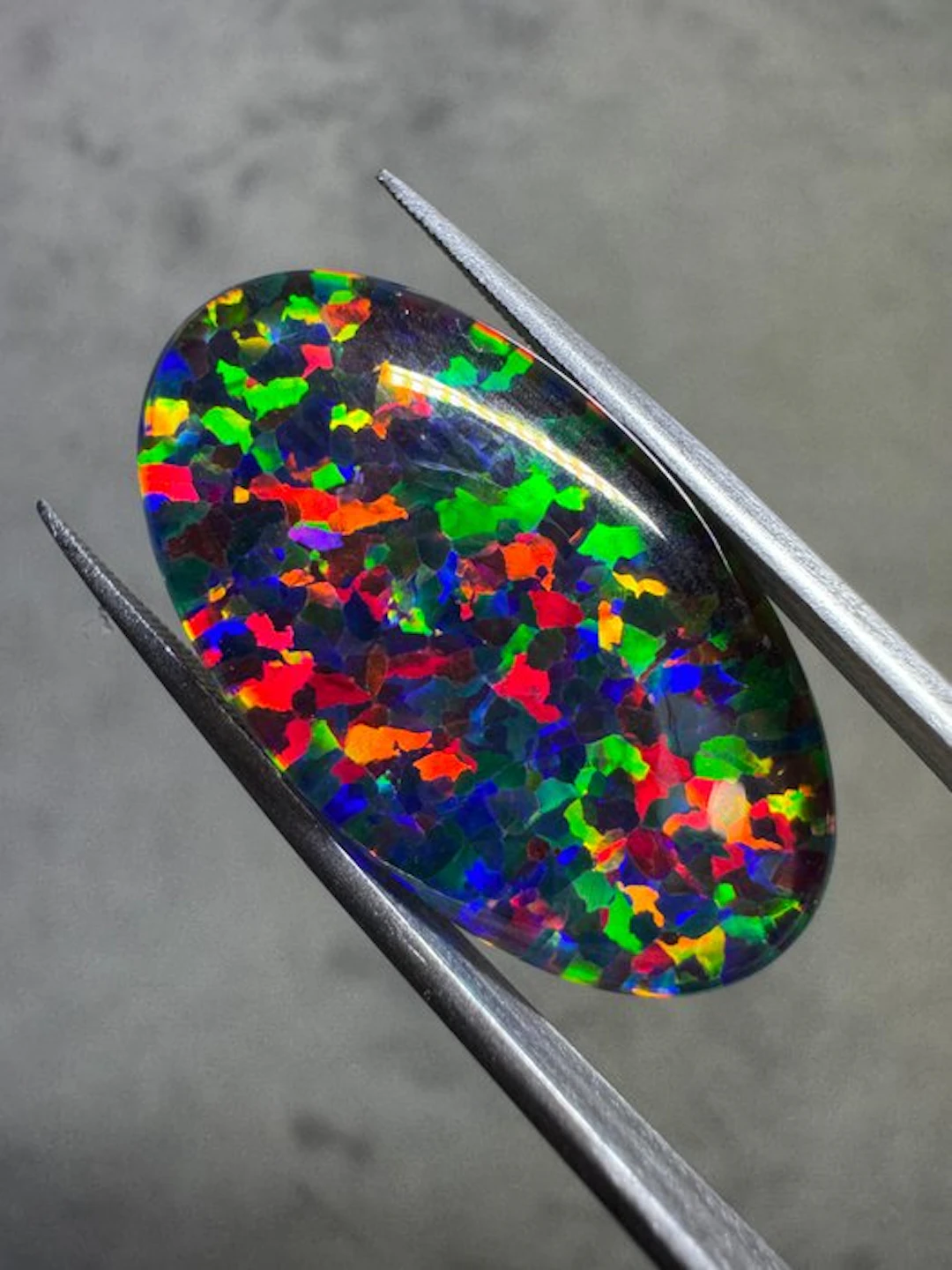Aurora opal cabochon doublet - 19.95 carats. No reserve! Cabochon- 3.99 g
