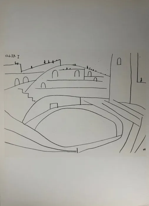 Pablo Picasso (1881-1973) - L'arène