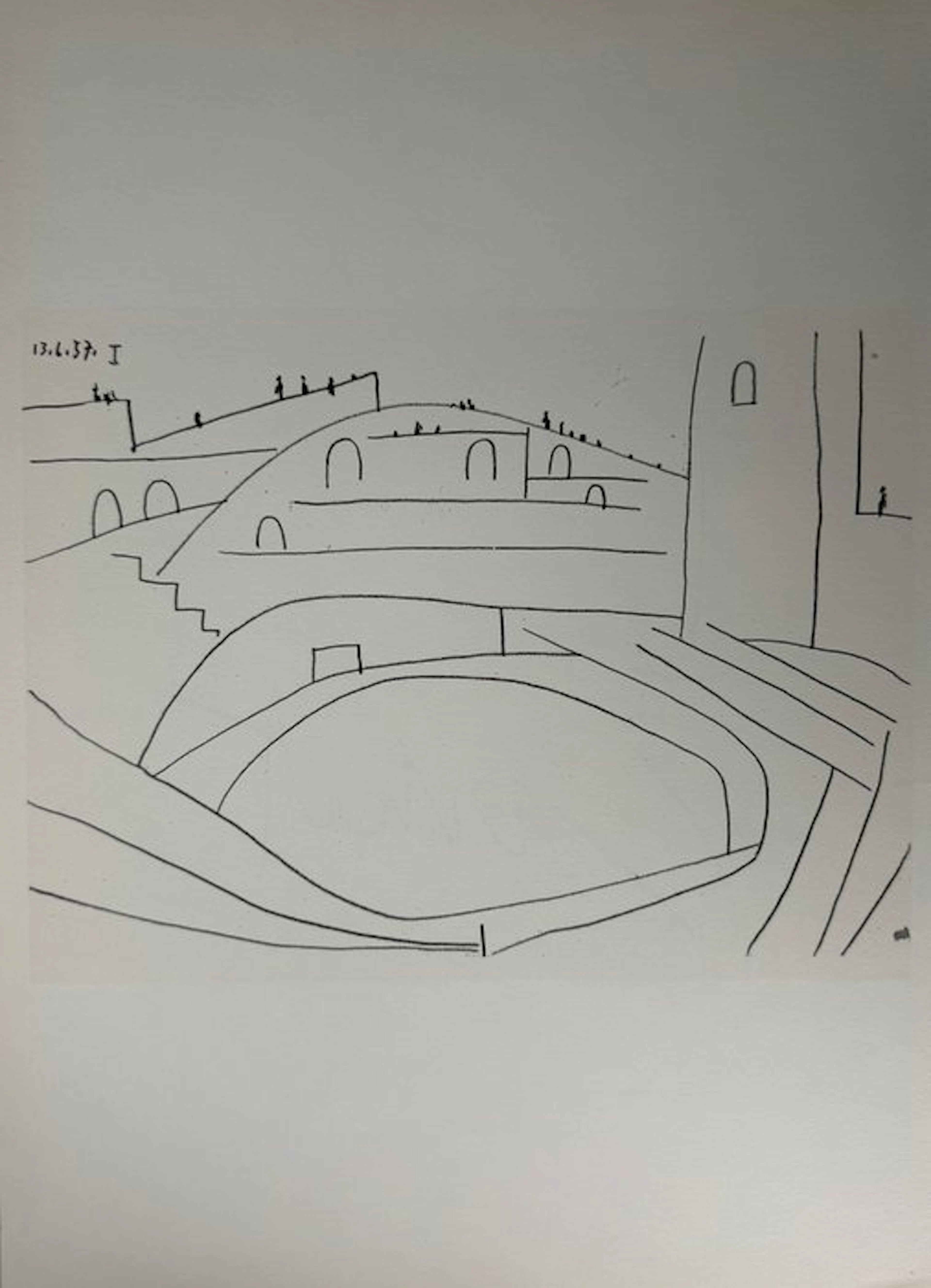 Pablo Picasso (1881-1973) - L'arène
