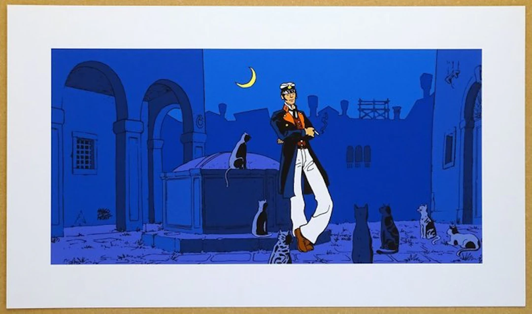 Pratt, Hugo - 1 Pigment print - Corto Maltese - Théâtre - 2020