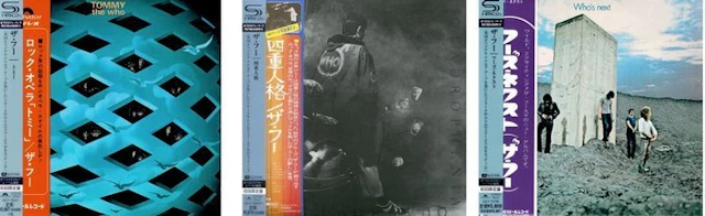 The Who (Pete Townshend) 3 CD Lot " Tommy " - " Who's...