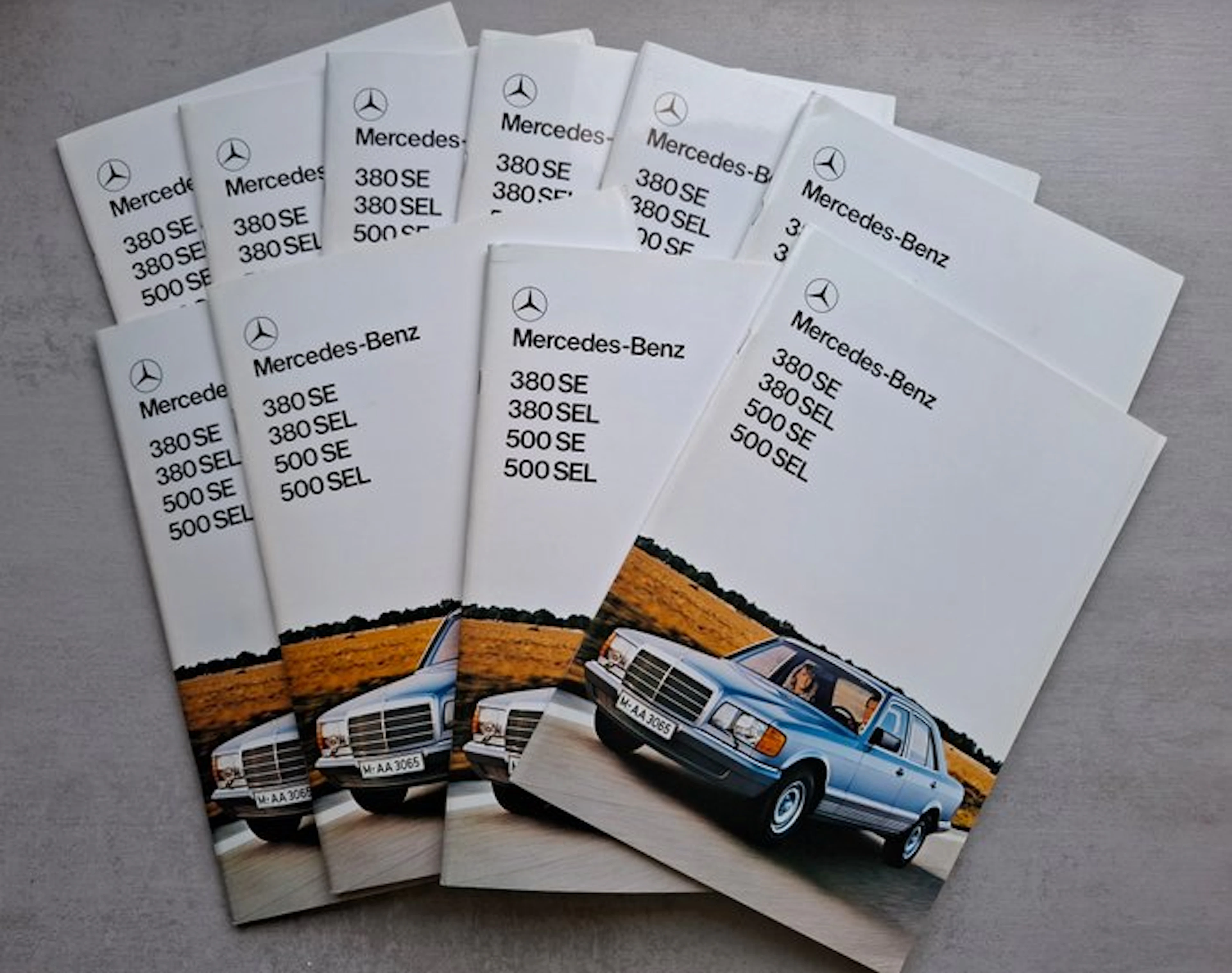 Brochure - Mercedes-Benz - 380 SE - 380 SEL - 500 SE - 500 SEL - 1980
