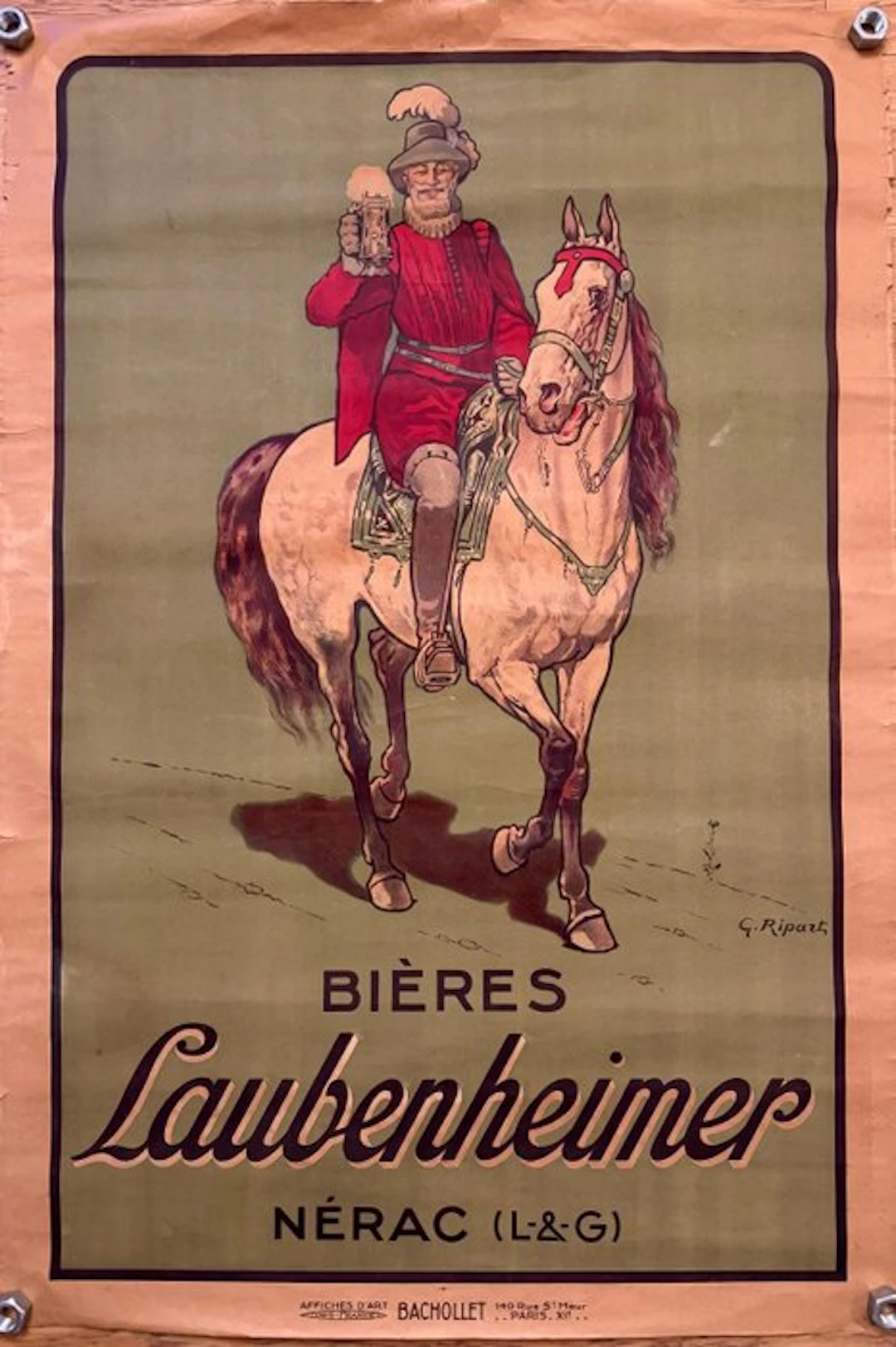 Georges Ripart - Bieres Laubenheimer Nerac