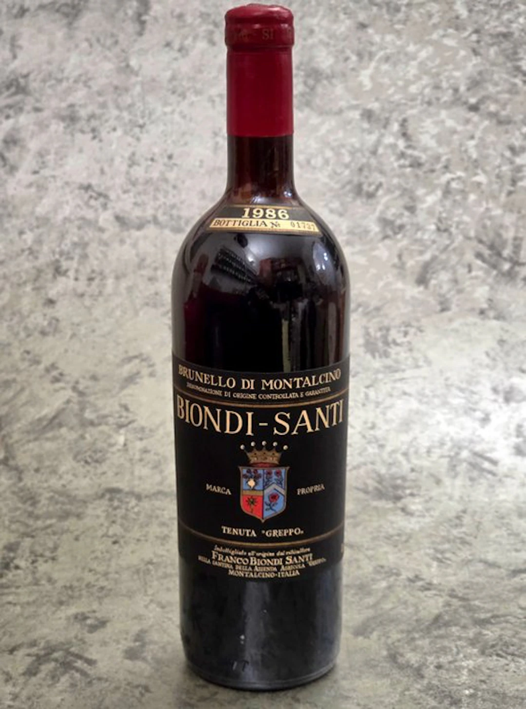 1986 Biondi Santi, Tenuta Greppo - Brunello di Montalcino - 1 Bottle (0.75L)