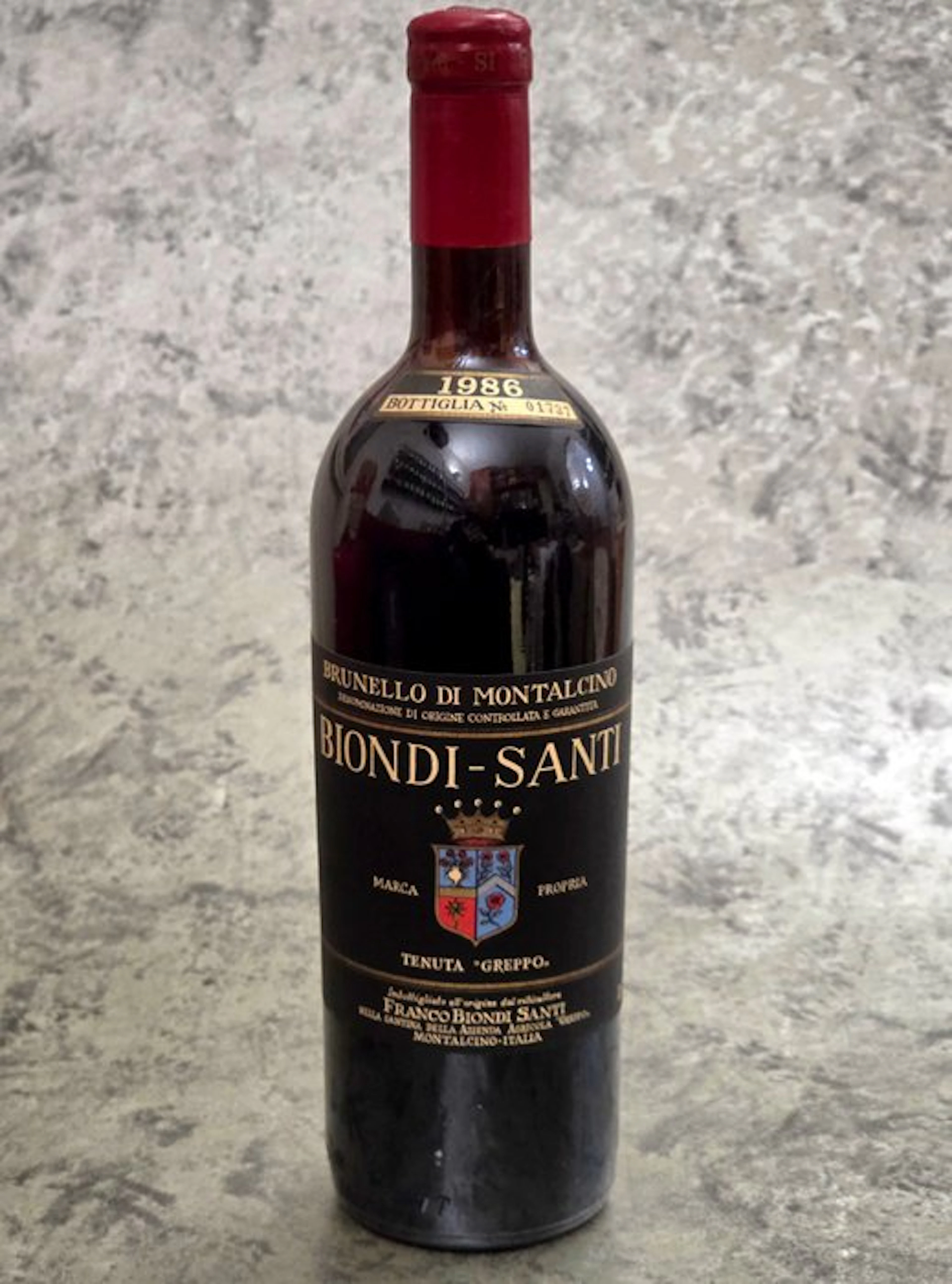 1986 Biondi Santi, Tenuta Greppo - Brunello di Montalcino - 1 Bottle (0.75L)