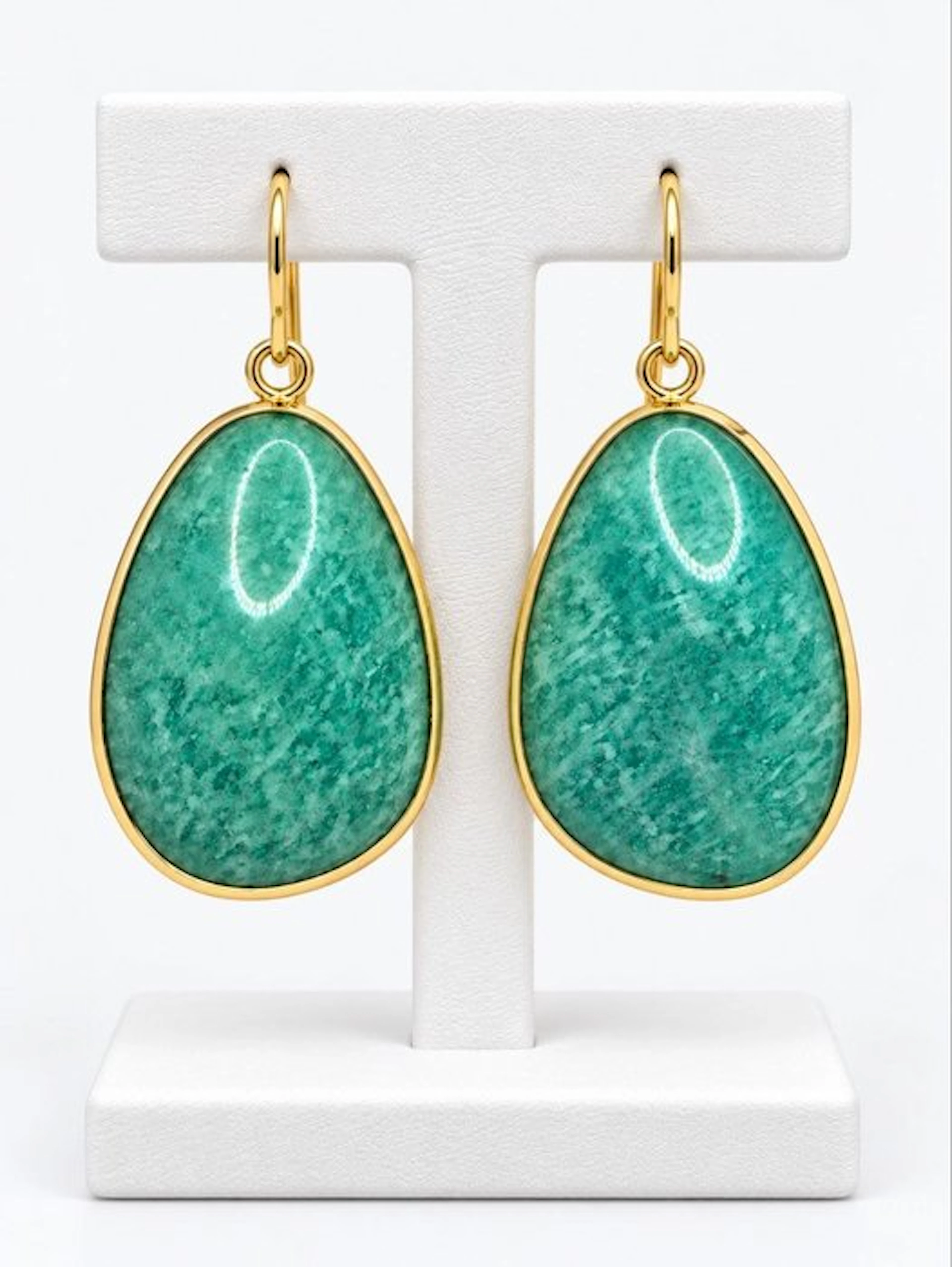 Exquisite Iceland Ice Amazonite Earrings - Earrings - Earrings