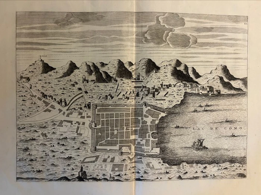 Italy - Lombardy // Como; Joan Blaeu (1596–1673)/ Pieter...