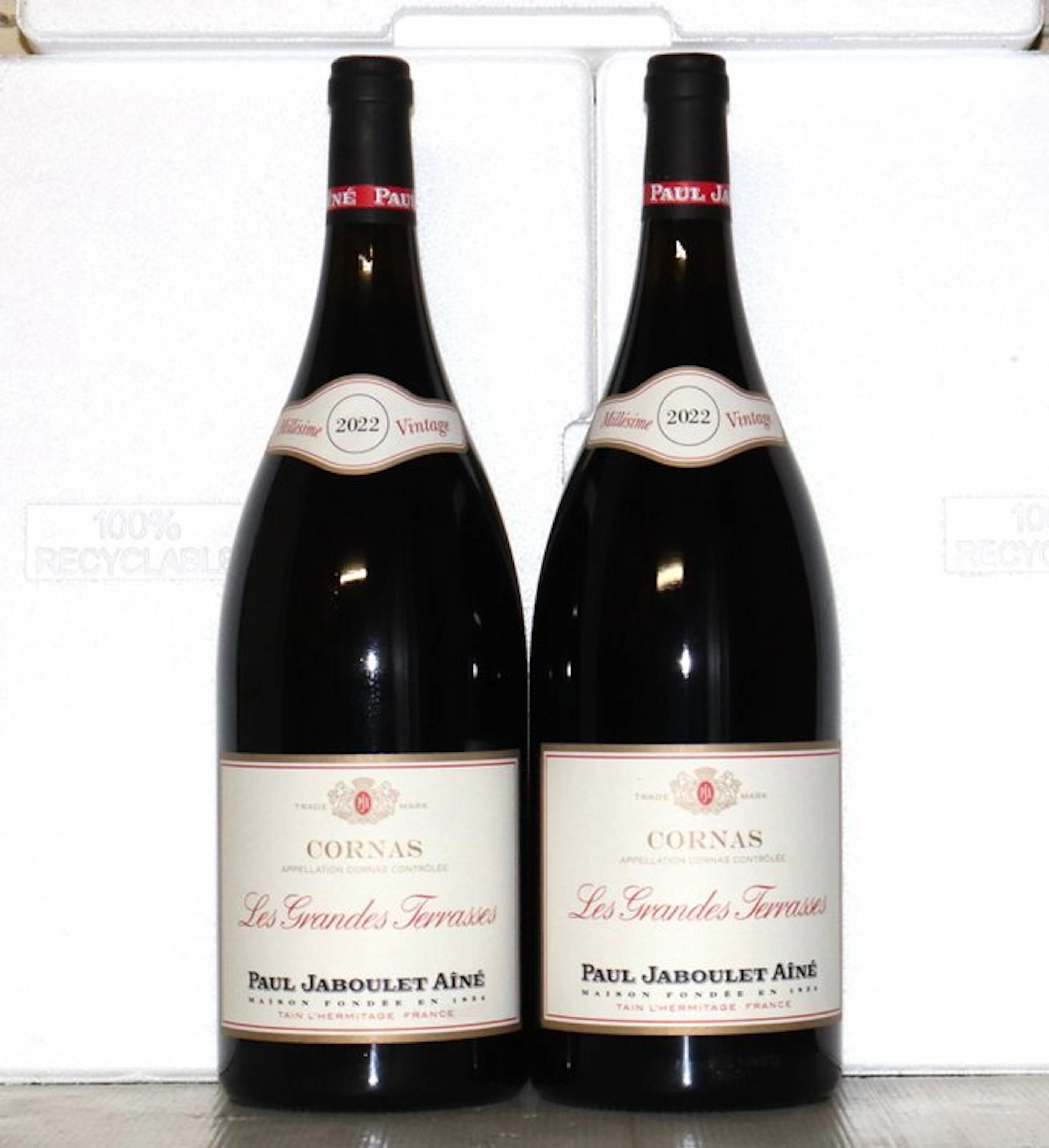 2022 Paul Jaboulet Ainé "Les Grandes Terrasses" - Cornas - 2 Magnums (1.5L)