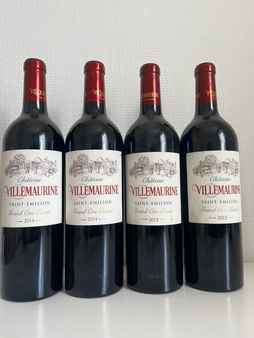 2015 Château Villemaurine - Bordeaux Grand Cru Classé - 4 Bottles (0.75L)