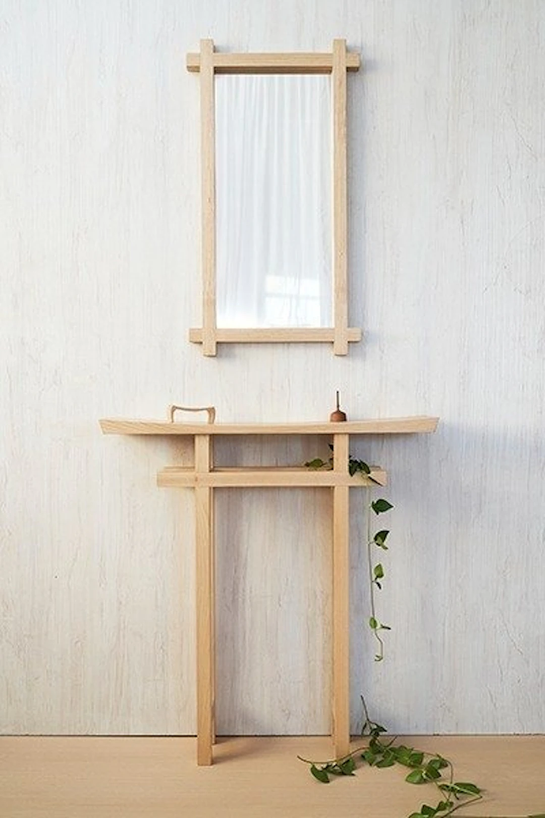 Jean Baptiste van den Heede - Side table (2) - Oak