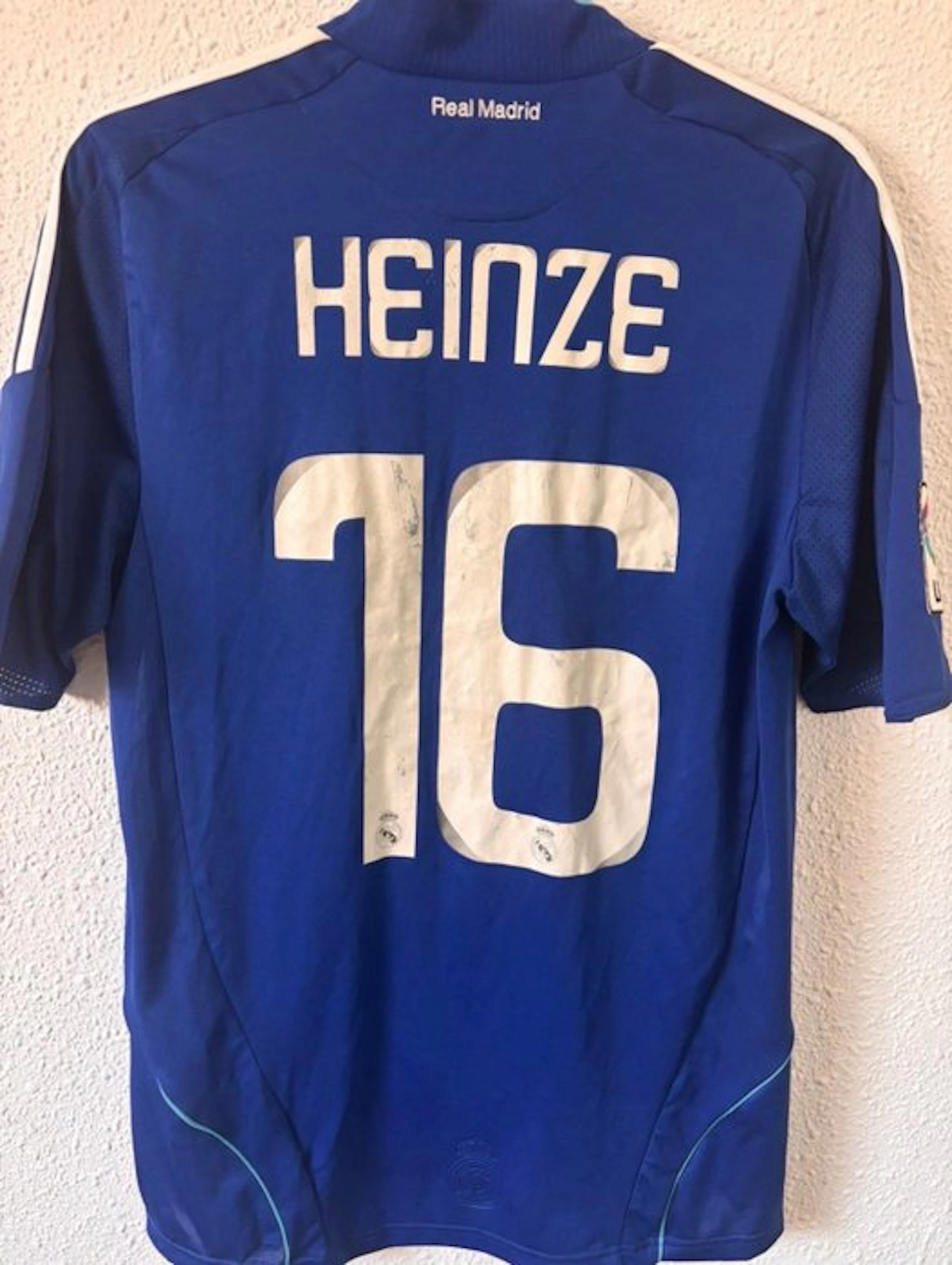 Real Madrid - Spanish Football League - Gabriel Heinze - 2008 - Football shirt