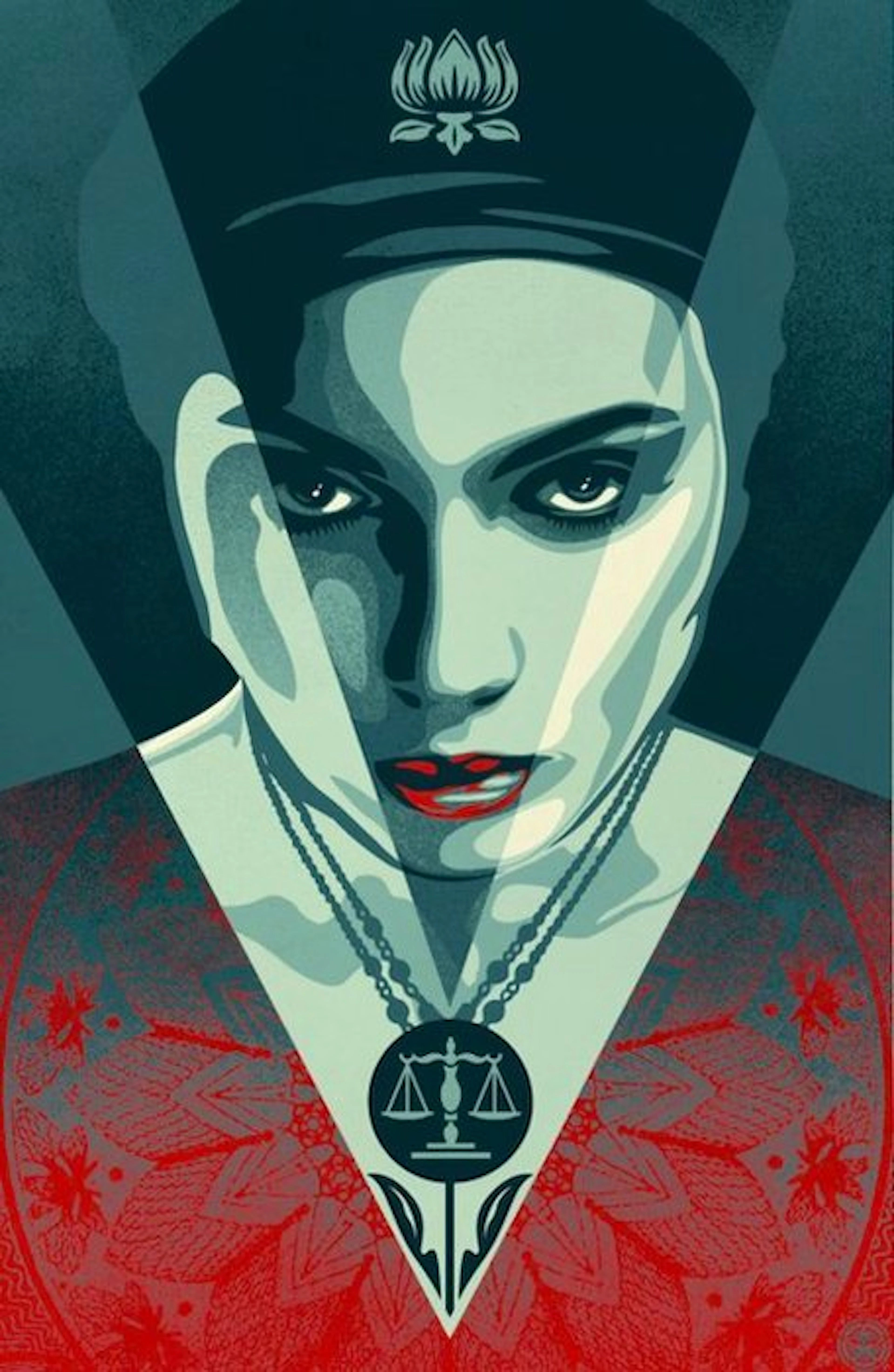 Shepard Fairey (OBEY) (1970) - Justice Woman