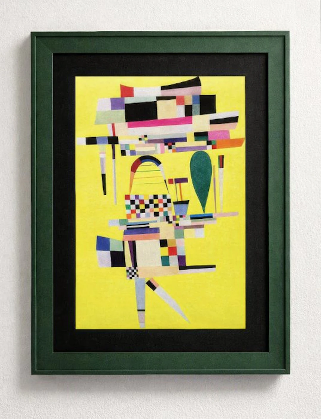 Wassily Kandinsky (1866-1944) (after) - "Yellow Painting, 1938"