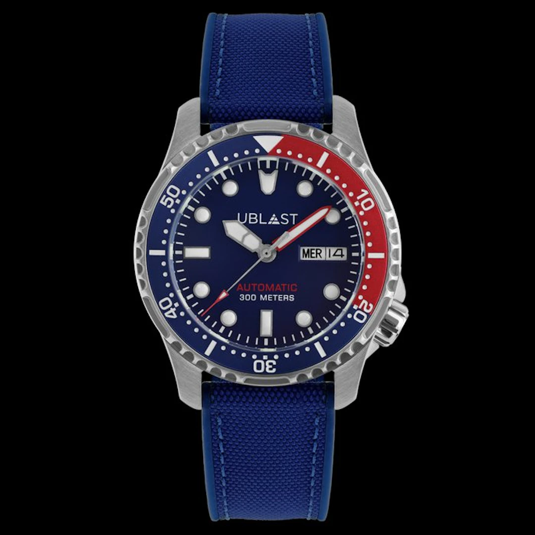 Ublast - Submerged 30 ATM - REF.UBSBM40CBUR - Rubber Strap - Men - 2026