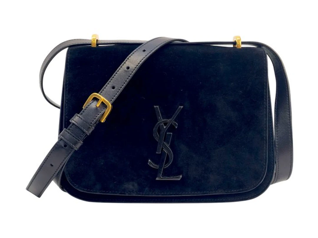 Saint Laurent - Spontini Saddle bag velvet - Shoulder bag