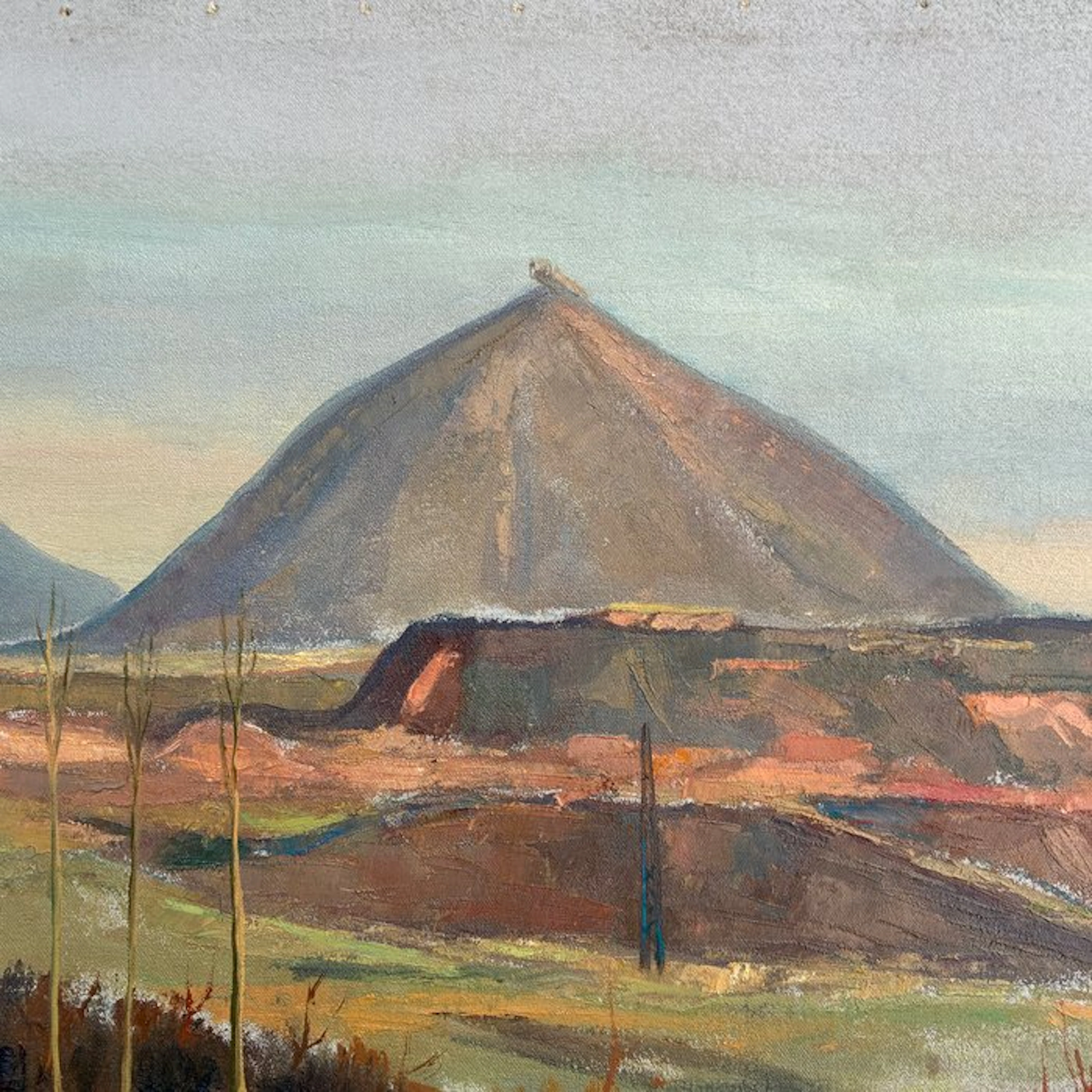 Augustin Memin (1910 - 1981) - Les Terrils - Etude de...