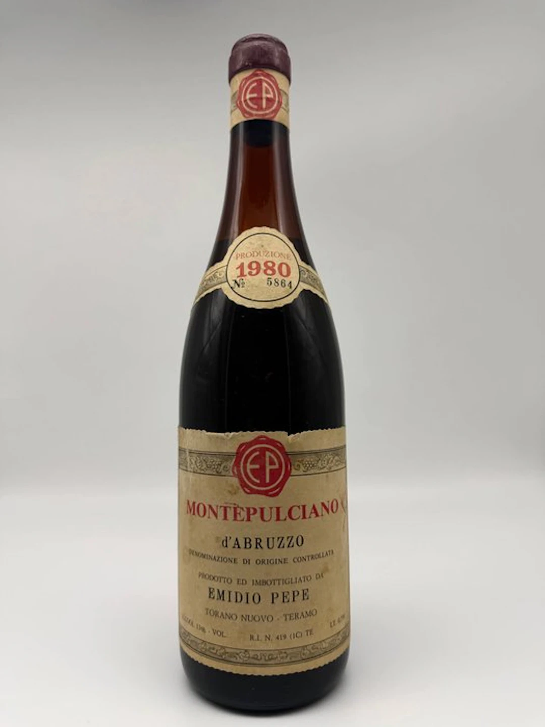 1980 Emidio Pepe, Montepulciano d'Abruzzo - Abruzzo - 1 Bottles (0.75L)
