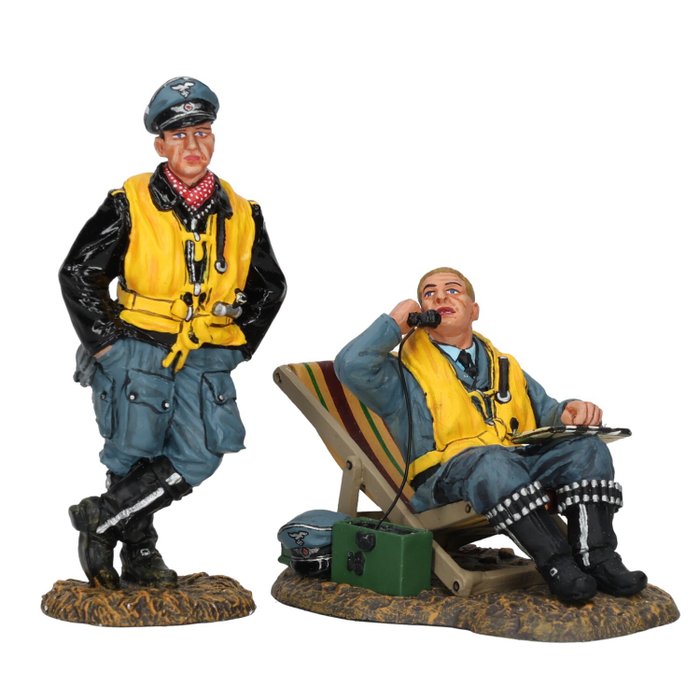 Figurine King & Country LW053 Luftwaffe Topolino 1944 1:30 MIB Neuf Retiré