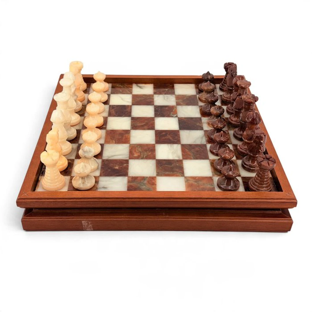 Chess set - Diseño Italiano - Marble