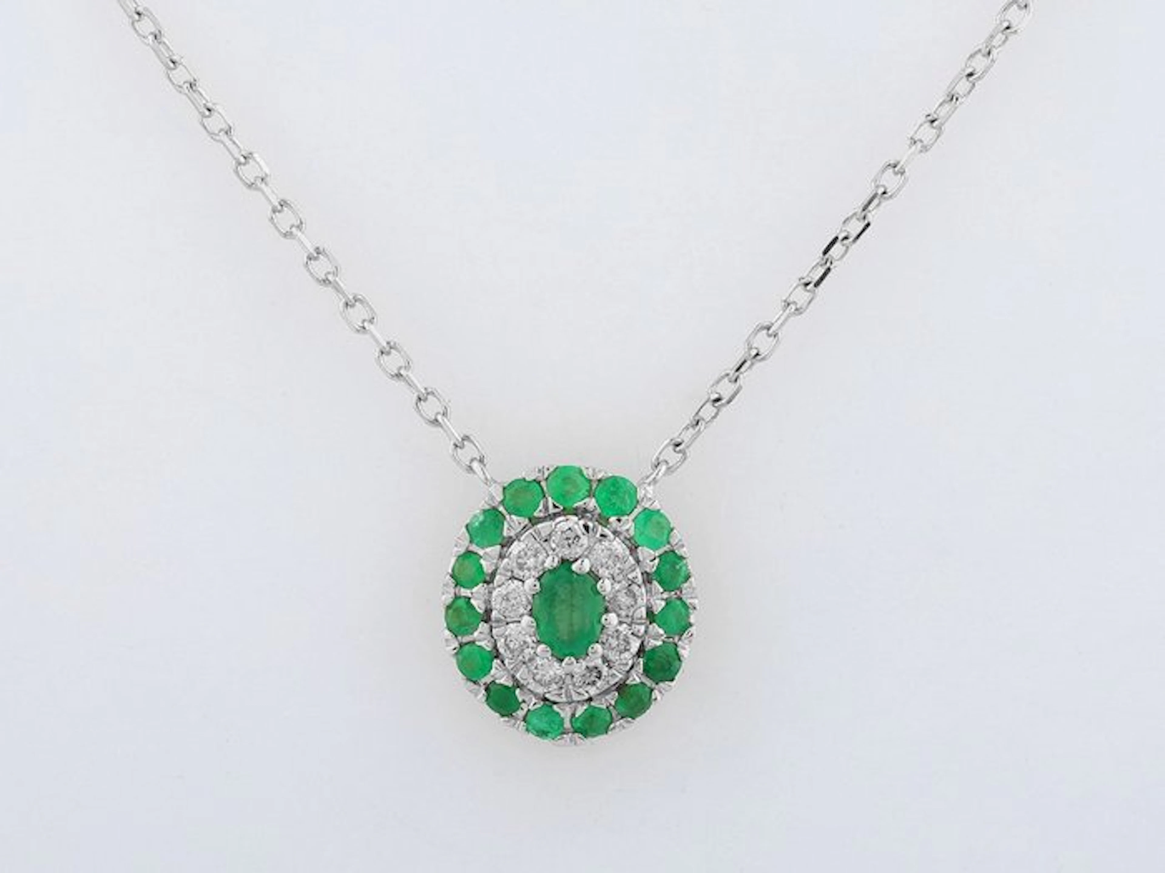 No reserve price - Necklace with pendant - 14 kt