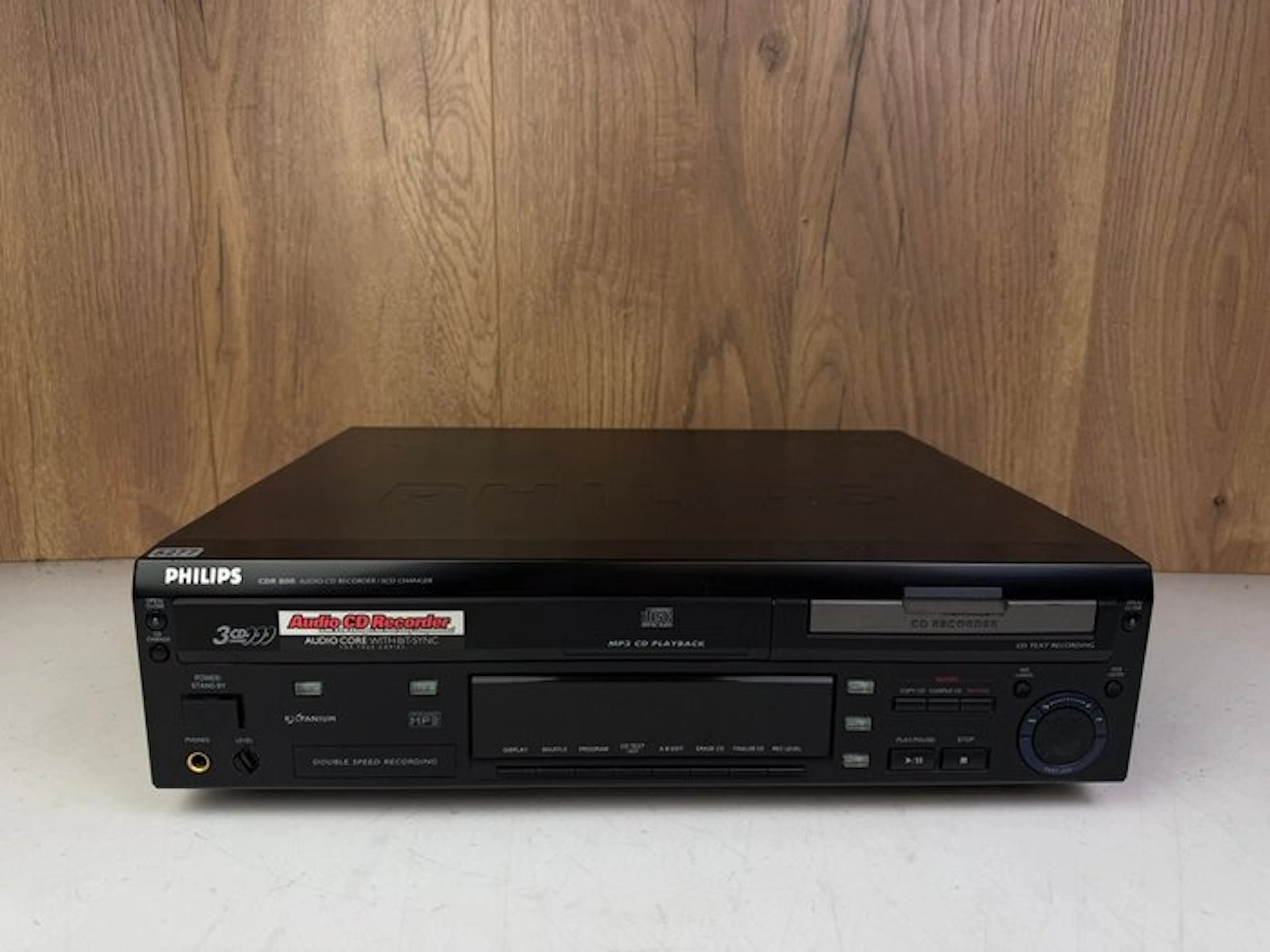 Philips - CDR800 - CD Recorder / 3 CD Changer CD recorder