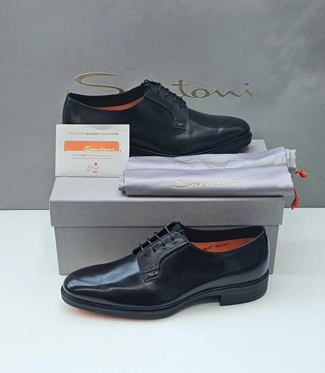 Santoni - Lace-up shoes - Size: EU 44, EU 43.5 - New in box