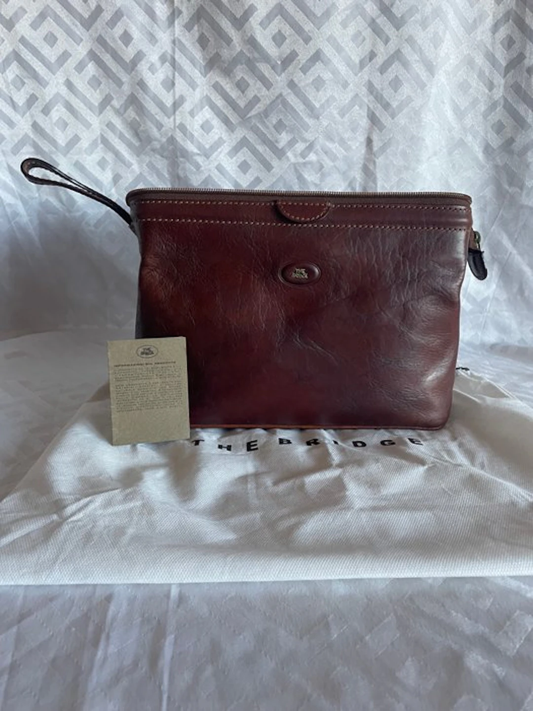 The Bridge - Beauty case - "Necessaire" - Travel - NO RESERVE PRICE - Leather