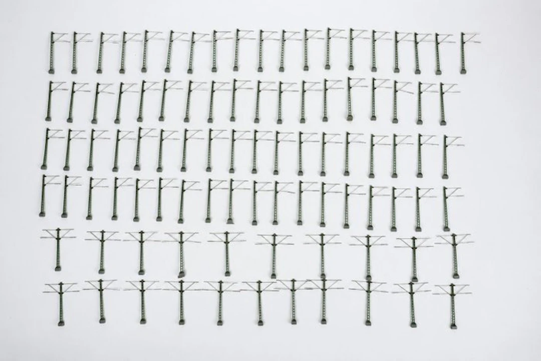 Märklin H0 - 74101 - Catenary (114) - Overhead line masts for C- and K-rails