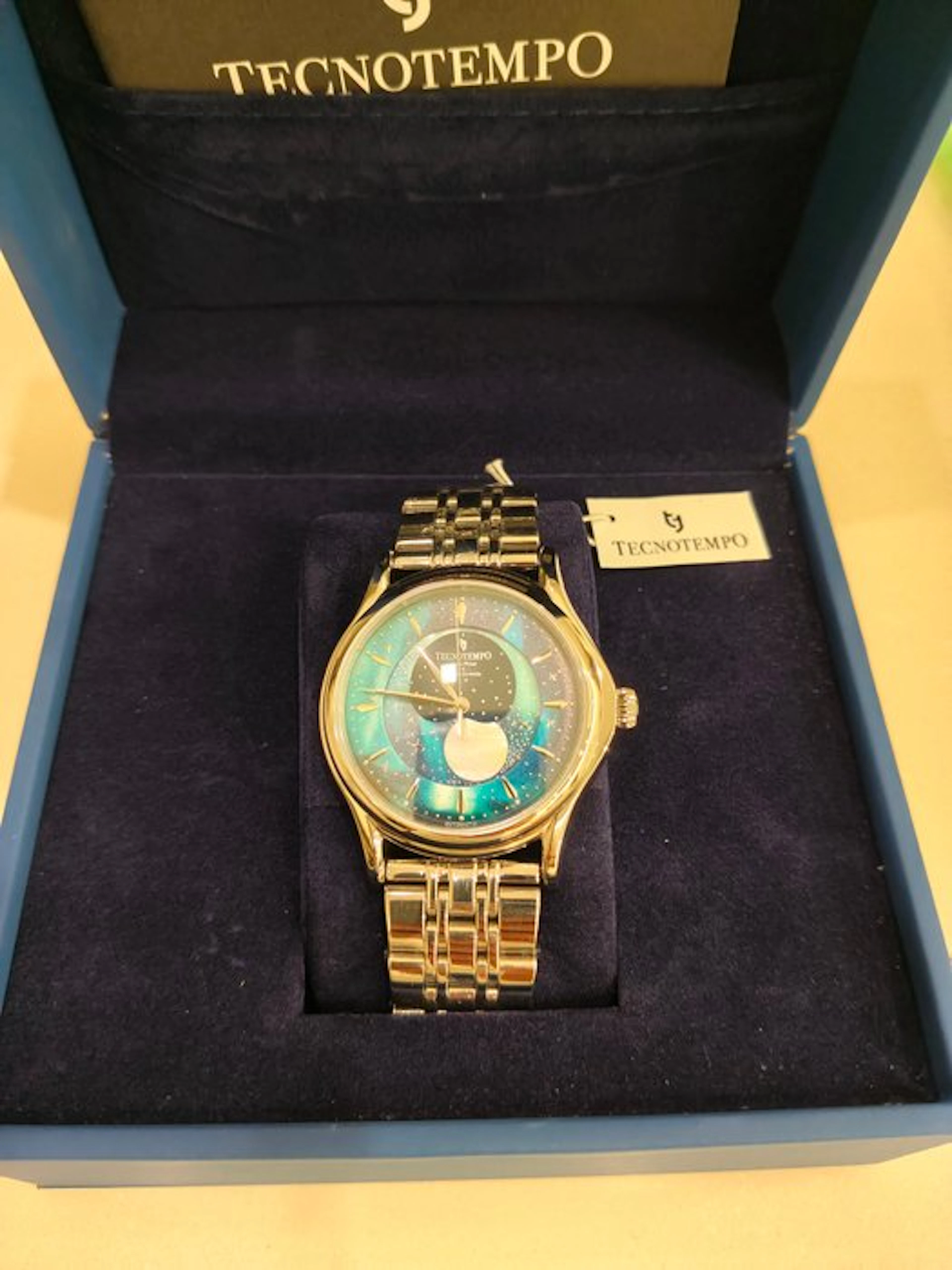 Tecnotempo - Automatic Moon phase & aurora Borealis...