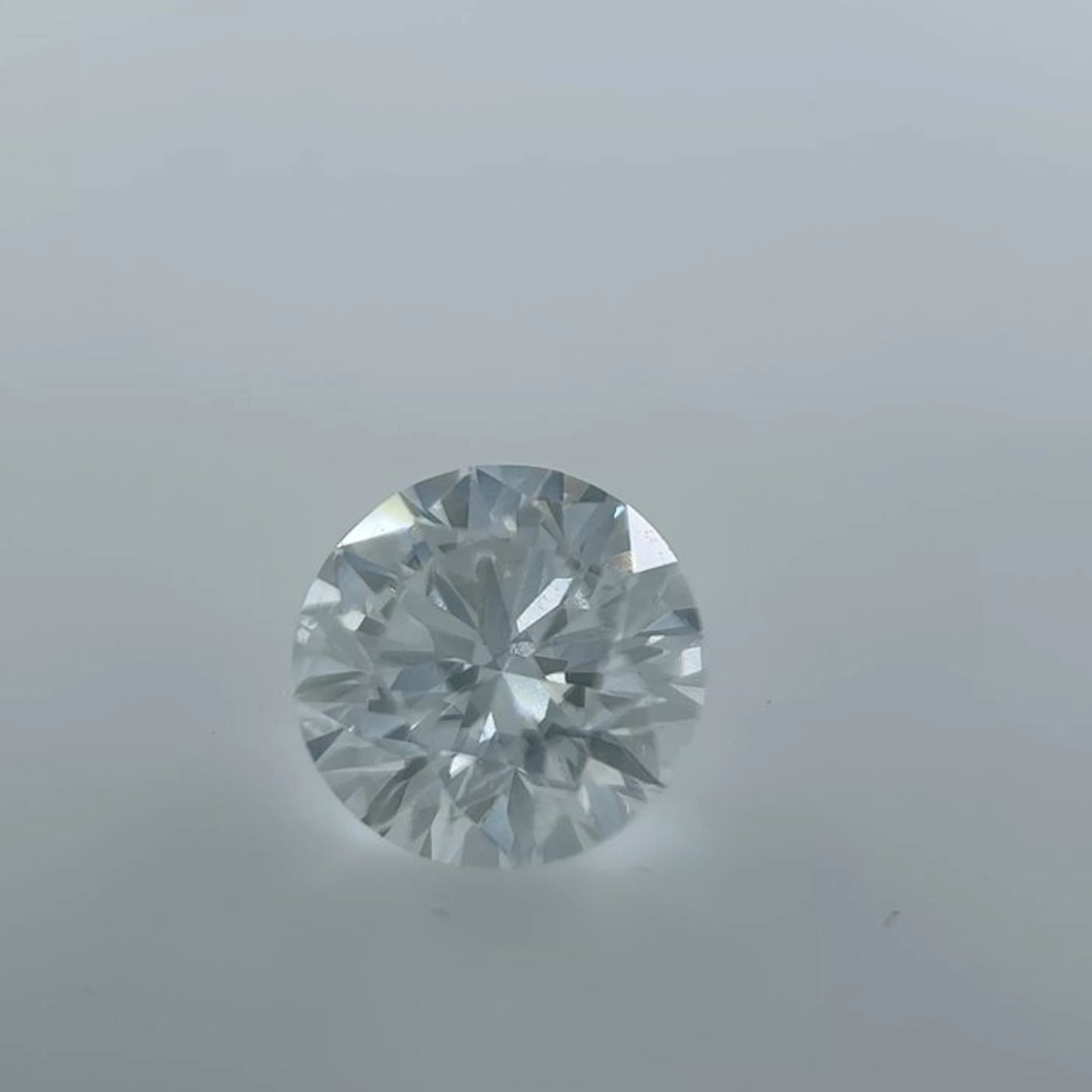 1 pcs Diamond (Natural) - 0.70 ct - Round - E - SI2...