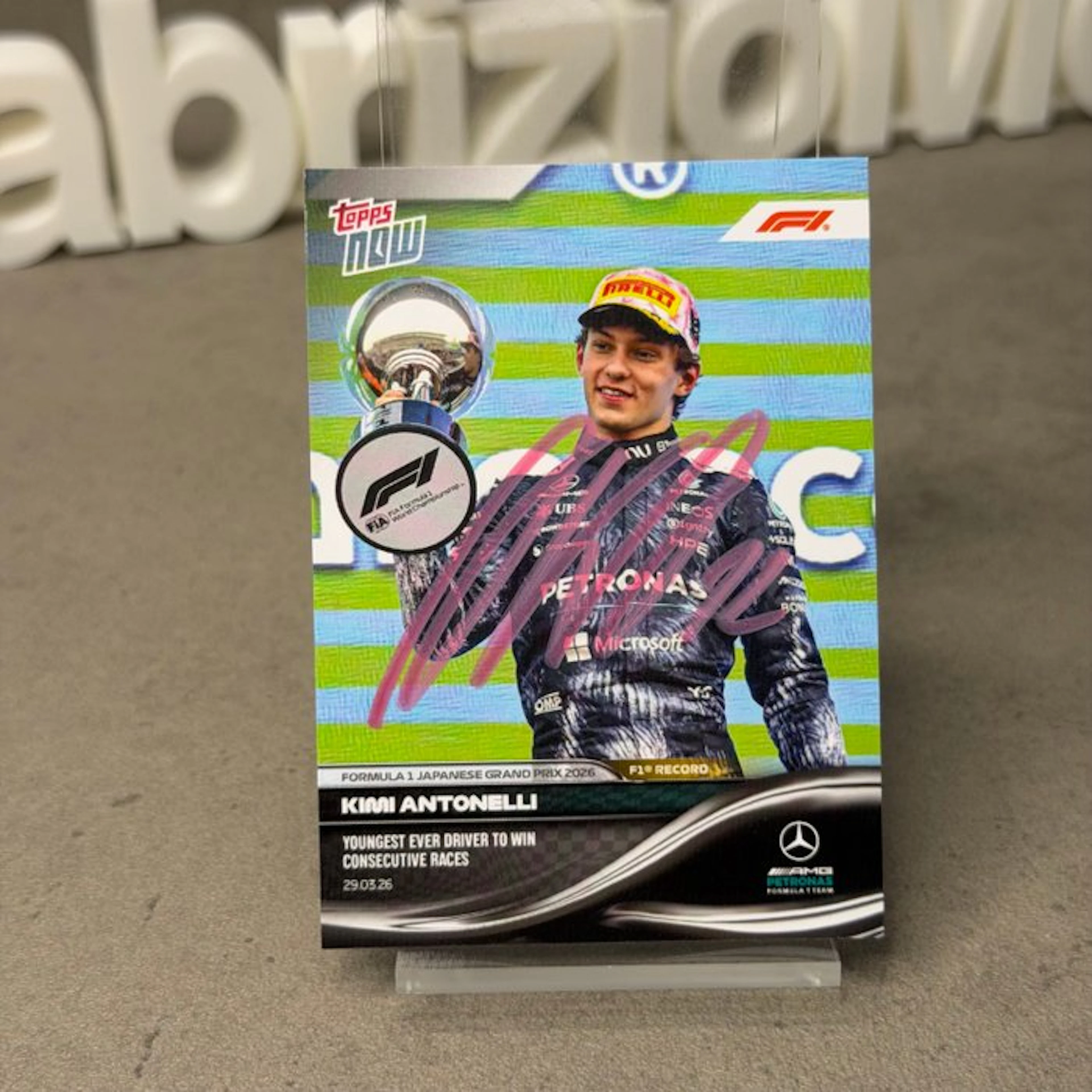 Mercedes - Topps Now - JAPAN GP 2026 2nd Formula 1...