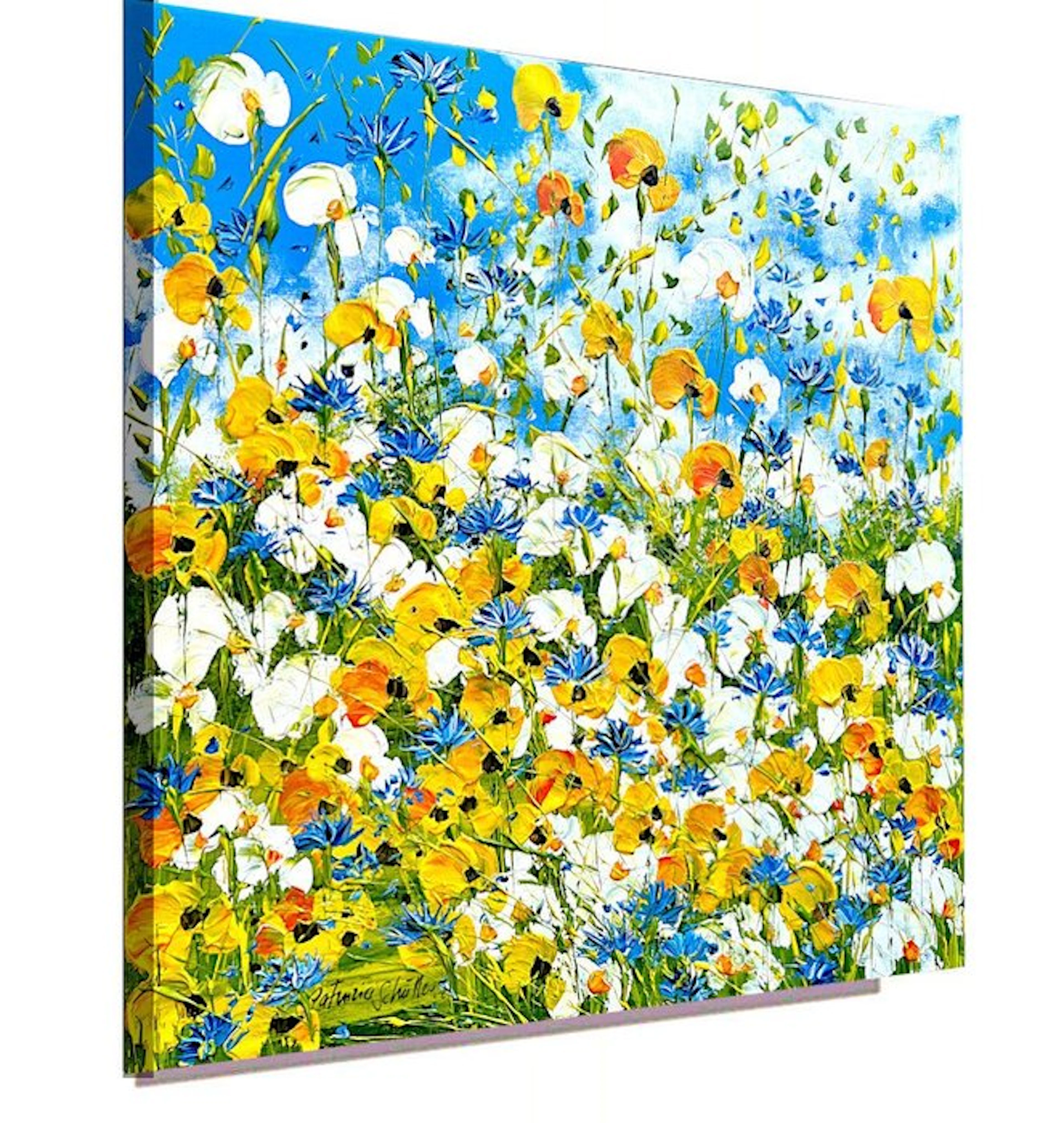 Patrizia Schüller - "Strahlende Blumenwiese mit gelben