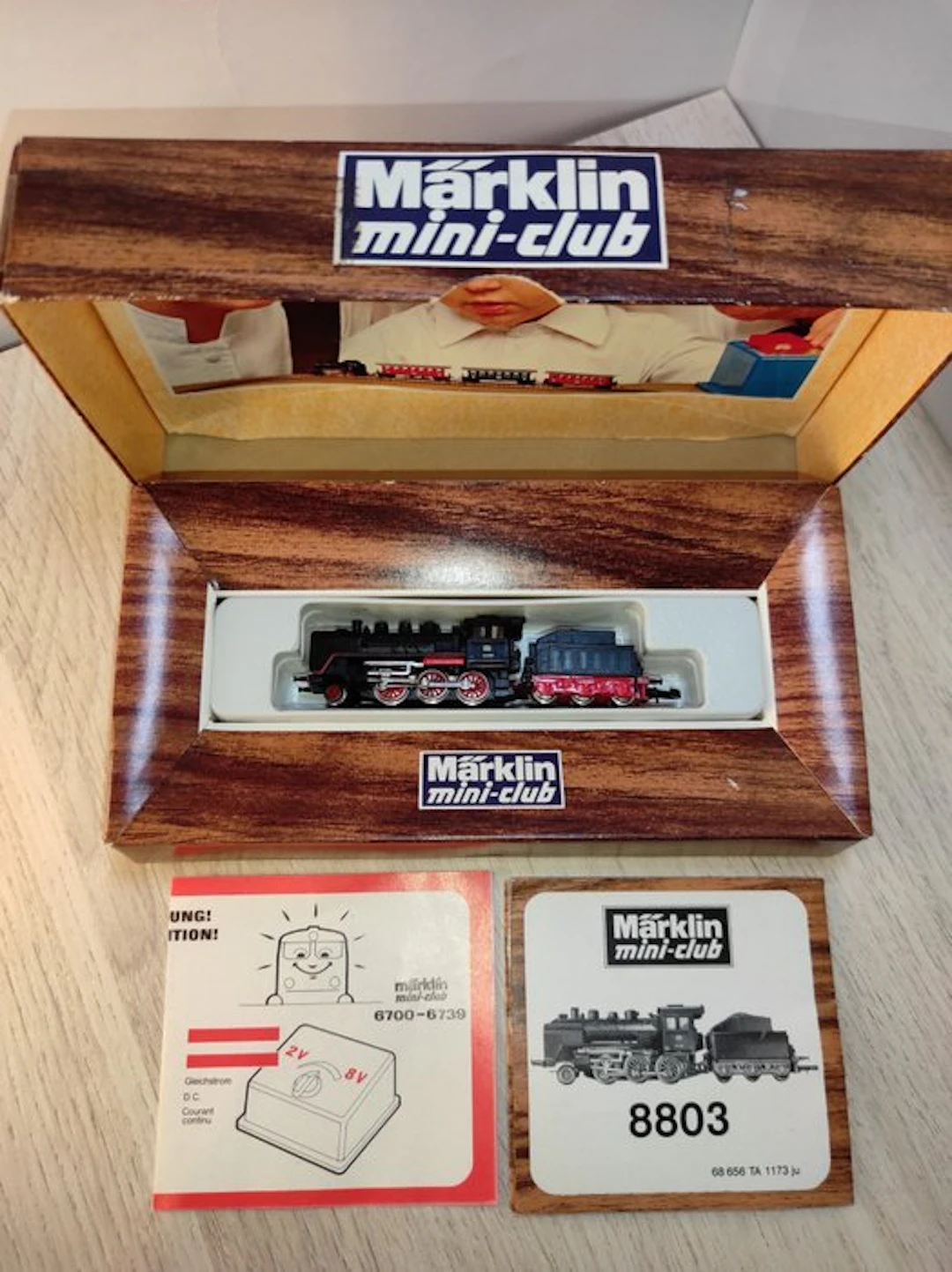 Märklin Z - 8803 - Steam locomotive (1) - BR 24 - DB