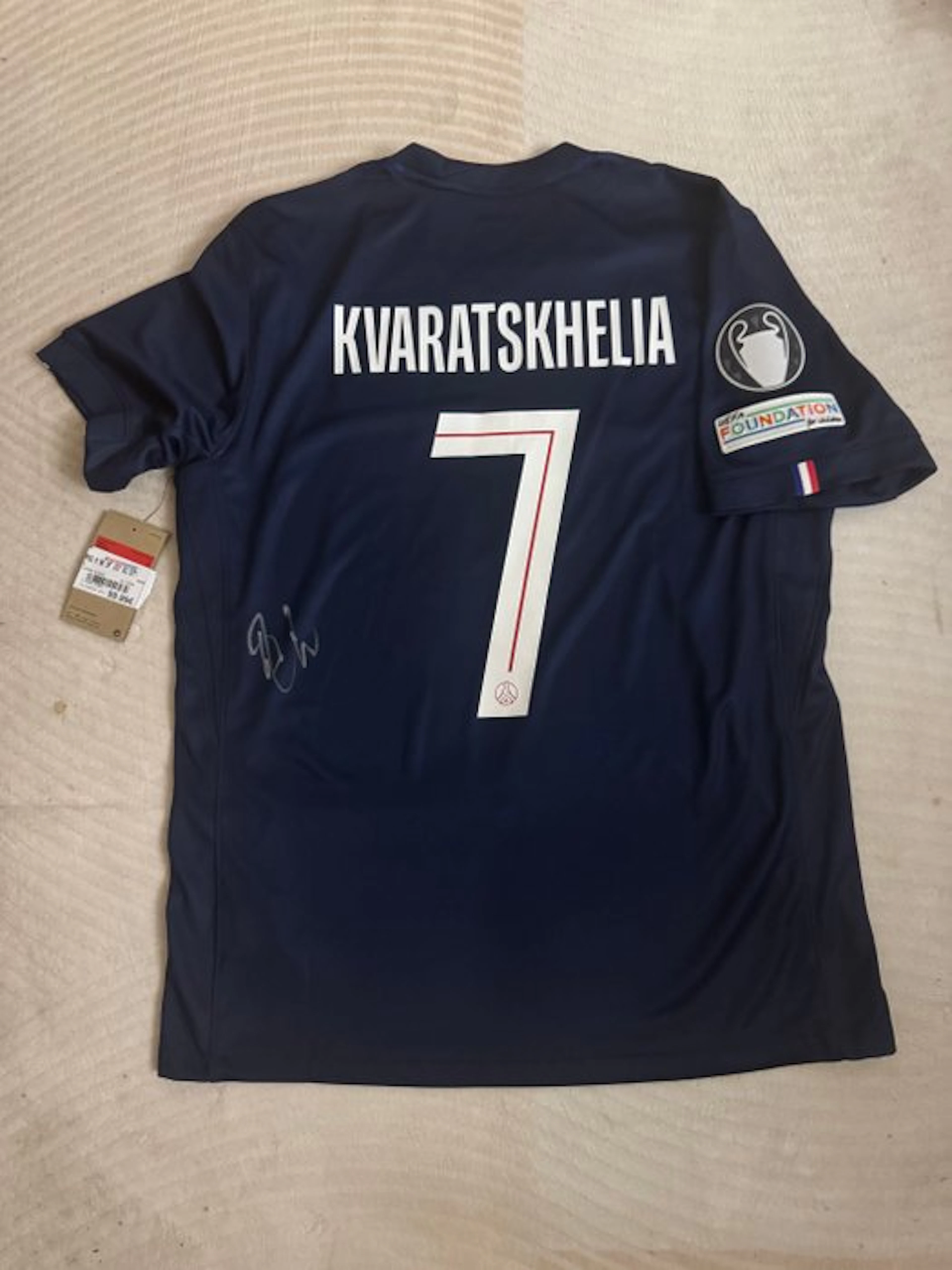 Paris Saint-Germain - Kvaratskhelia - Football shirt