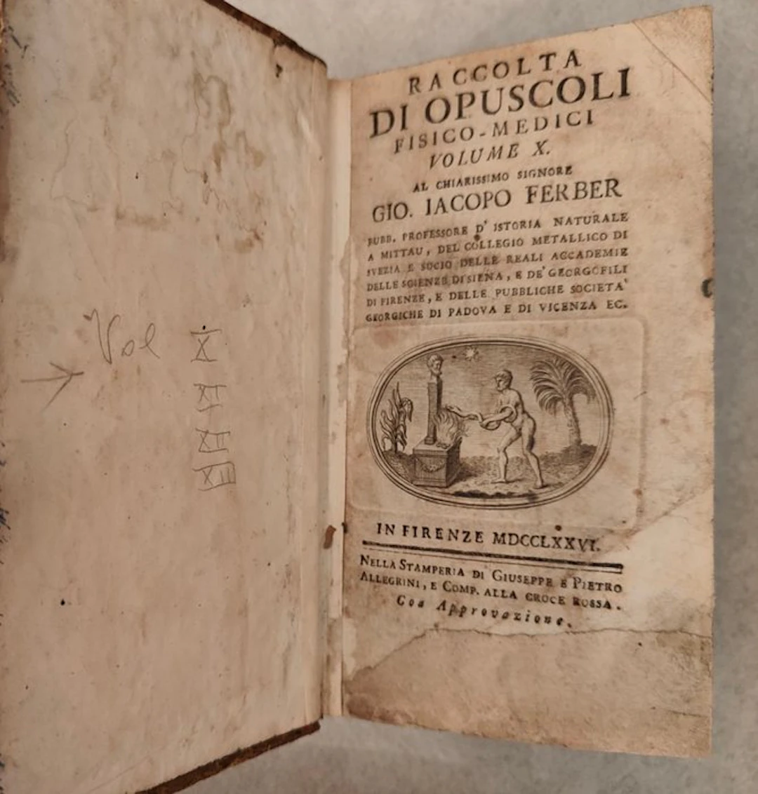 Giovanni Luigi Targioni Tozzetti - Raccolta di opuscoli...