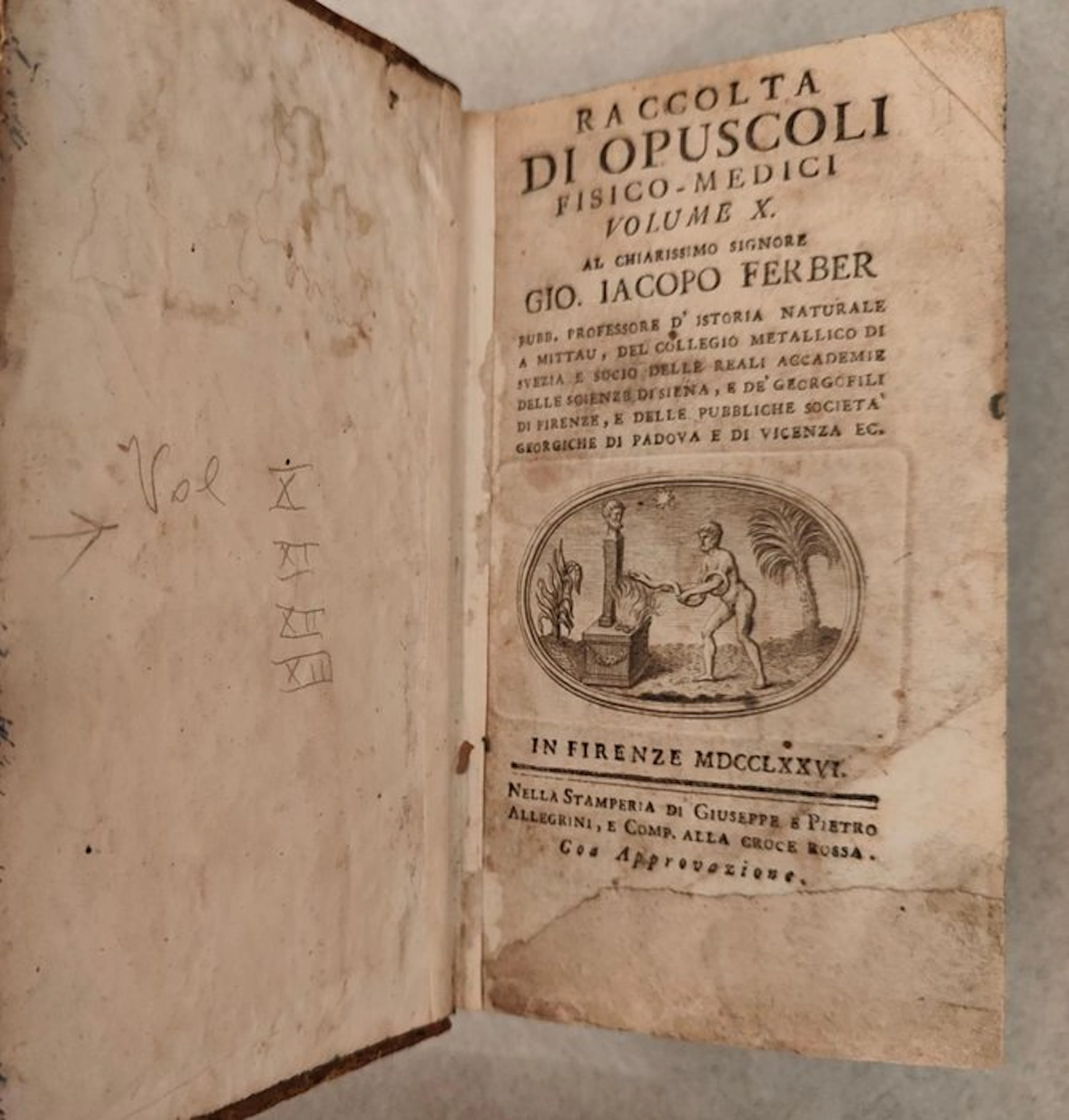 Giovanni Luigi Targioni Tozzetti - Raccolta di opuscoli...